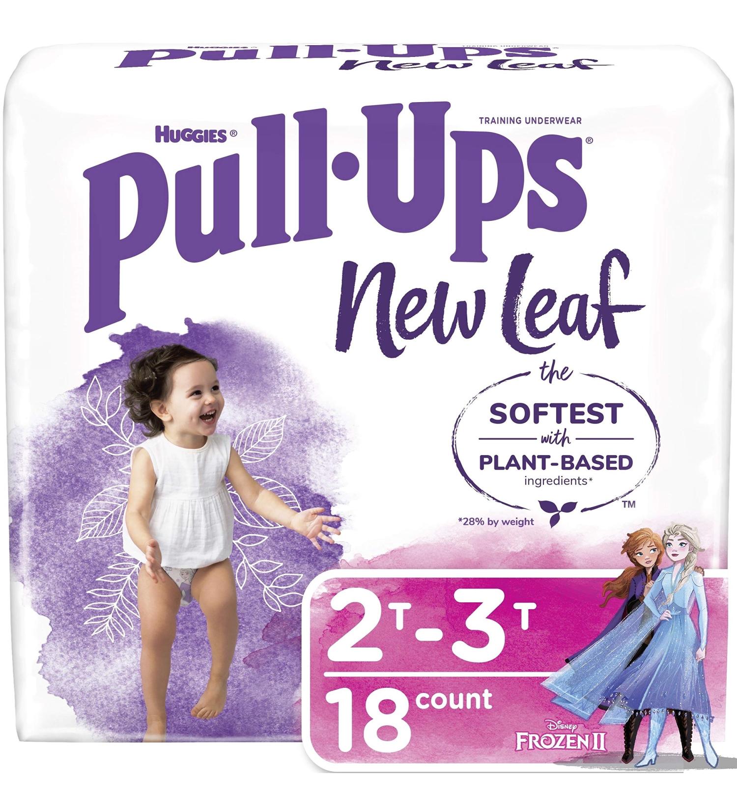 Pull-Ups New Leaf Disney Frozen Girls' Potty Training Pants - 18 Ct, Size 2T-3T - Buy Online on SooperMarket.com