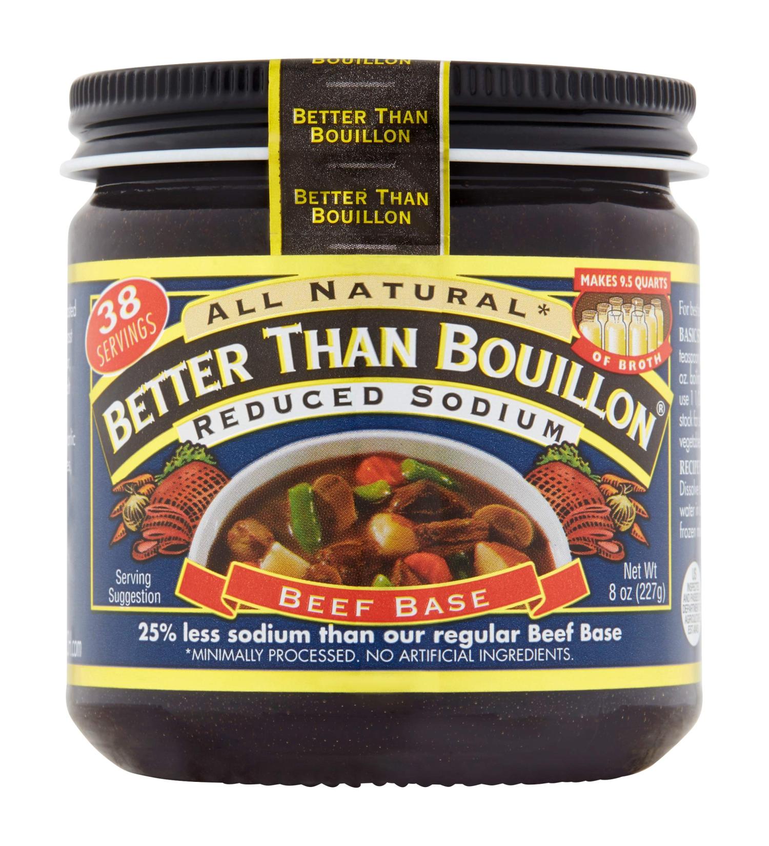 All Natural Reduce Sodium Beef Base 8oz - Buy Online on SooperMarket.com