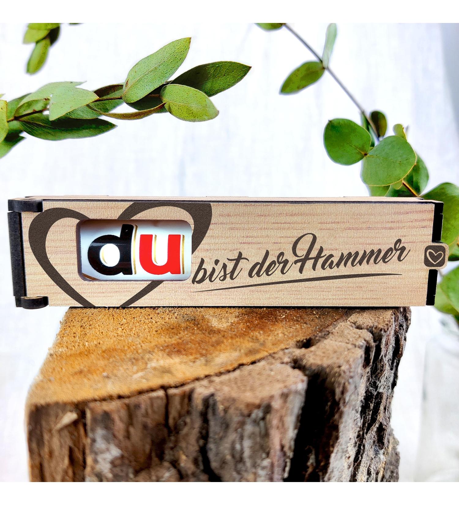 You Are the Hammer - Deluxe Chocolate Bar Gift Box | Perfect Anniversary & Christmas Gifts for Him | Unique Partner and Couple Present - Buy Online on SooperMarket.com