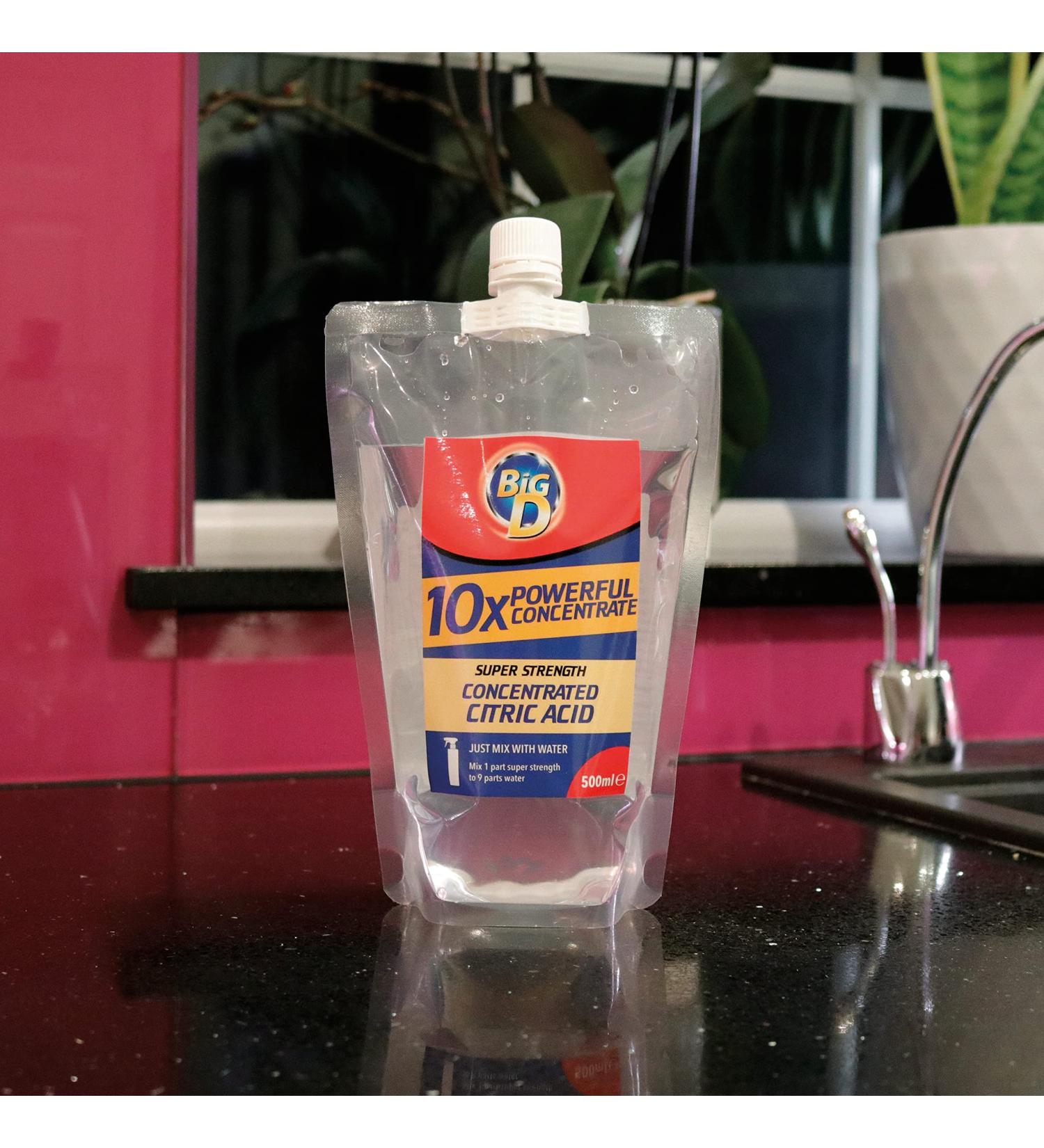Big D Super Strength Concentrated Citric Acid 500ml - Buy Online on SooperMarket.com