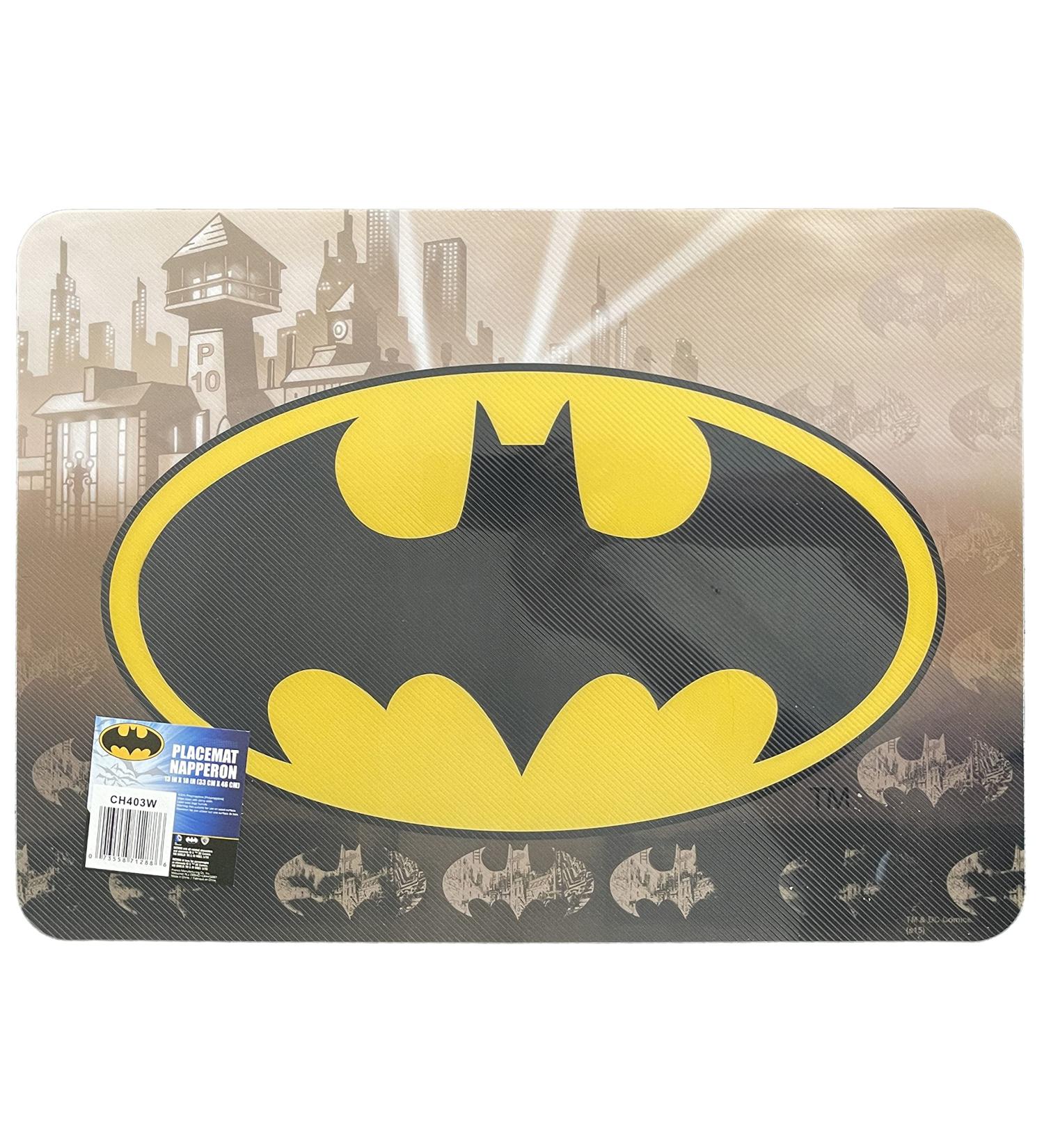 Batman Large Plastic Place Mat 18x13