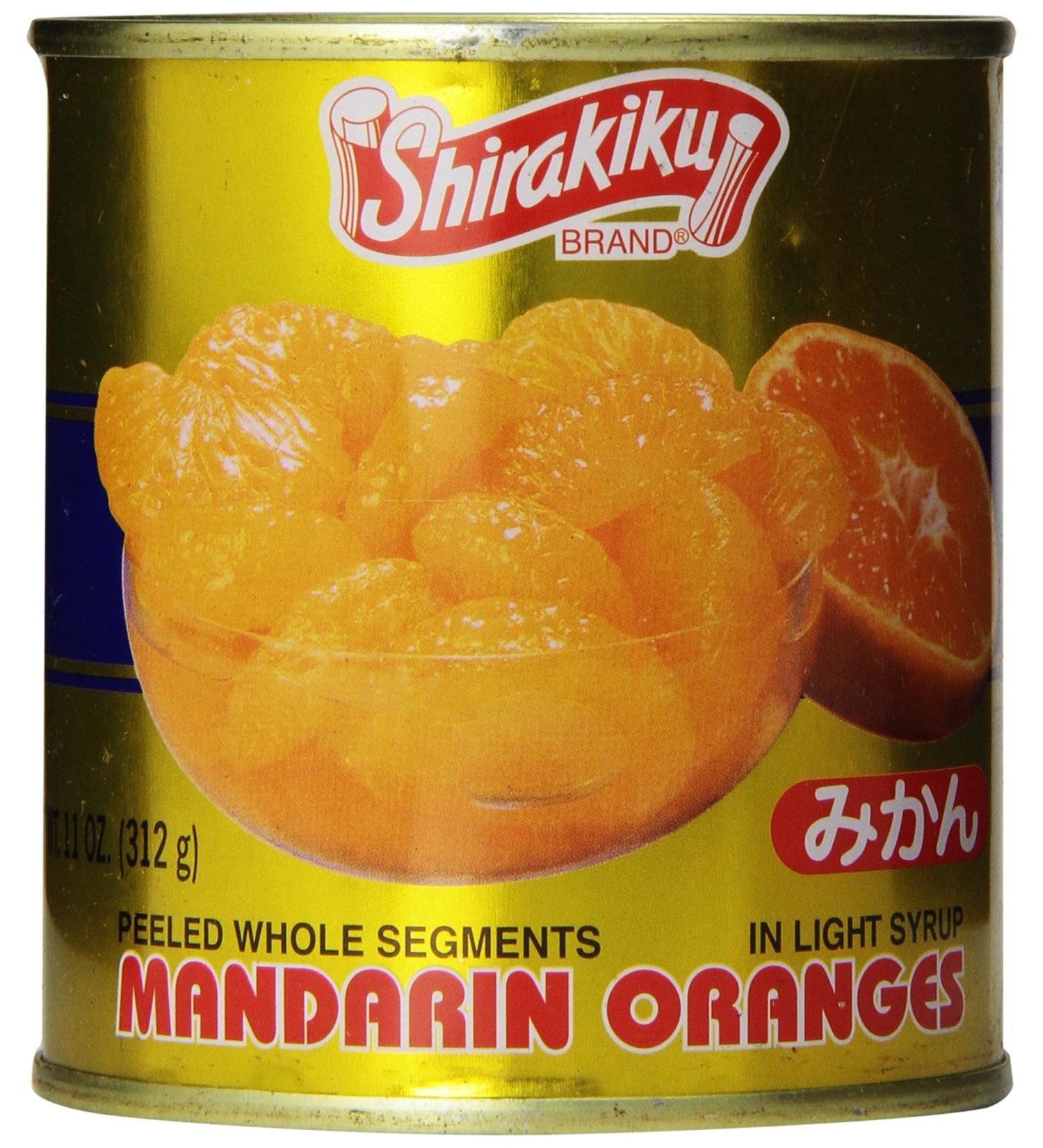 Shirakiku Mandarin Oranges - 11oz (Pack of 12) - Buy Online on SooperMarket.com