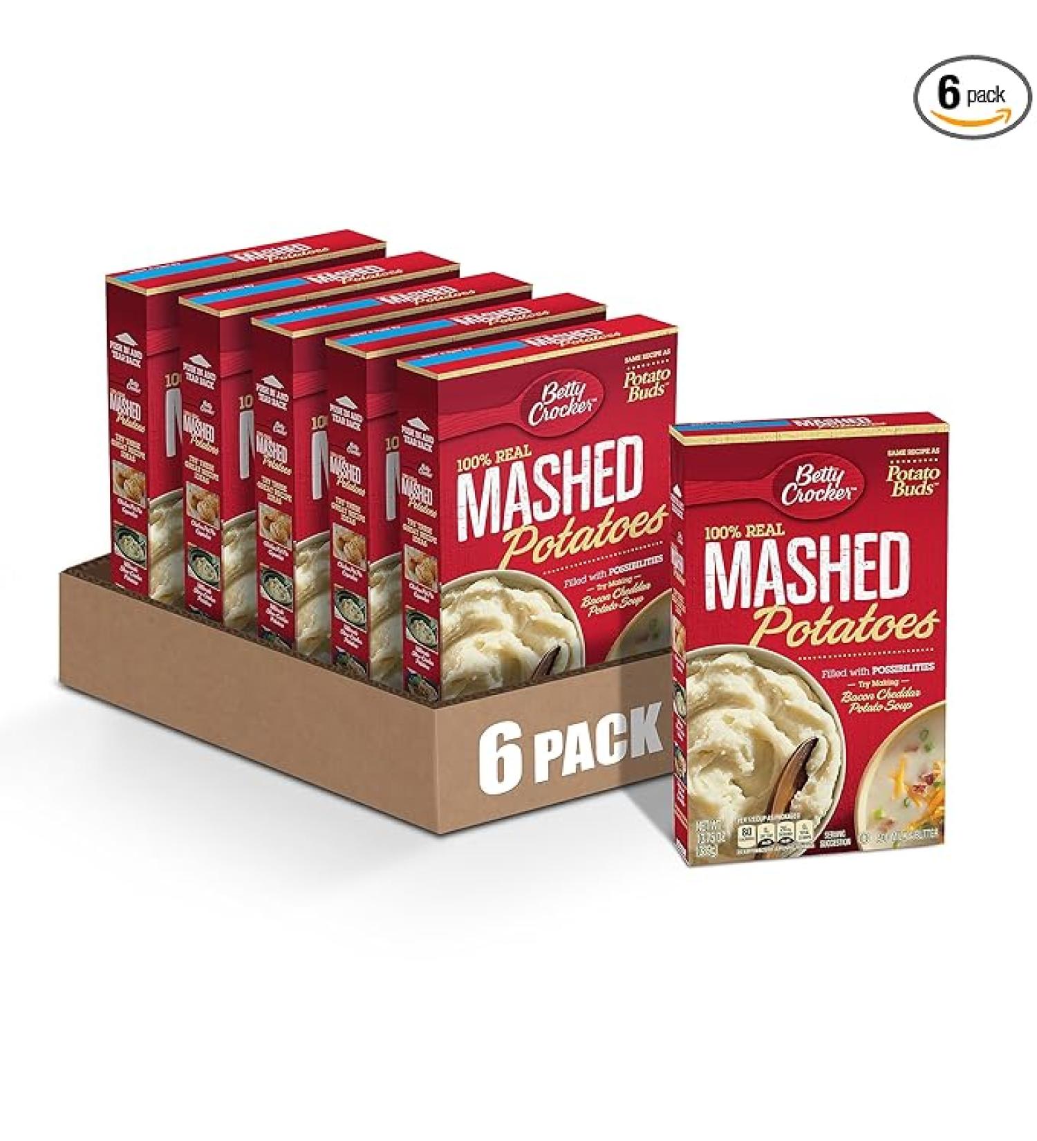 Betty Crocker Gluten Free Potato Buds Potatoes 13.75 oz (Pack of 6) - Buy Online Now! - Buy Online on SooperMarket.com