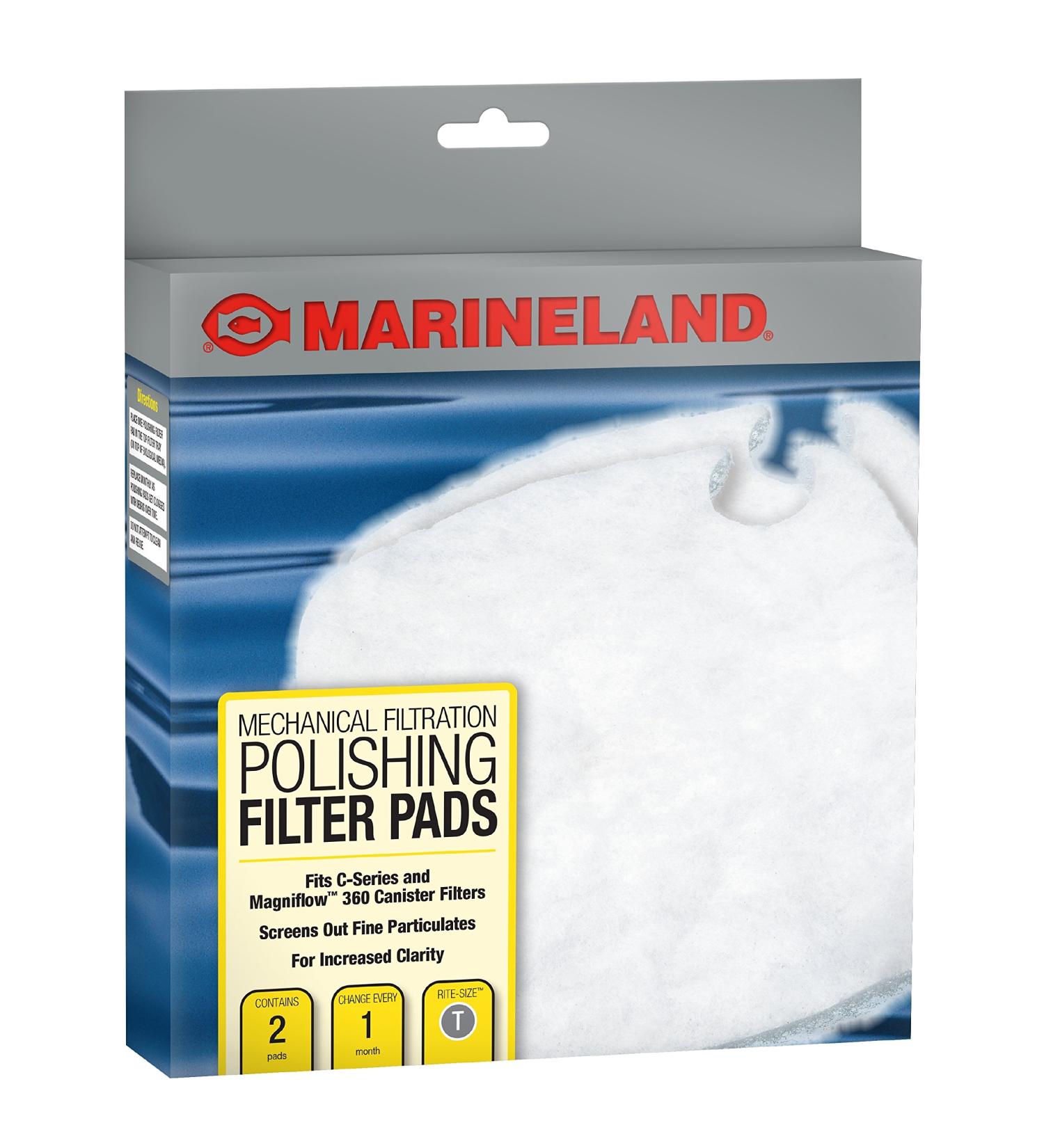 MarineLand Polishing Filter Pads for Canister Filters - C-Series/Magniflow 360 - Buy Online on SooperMarket.com