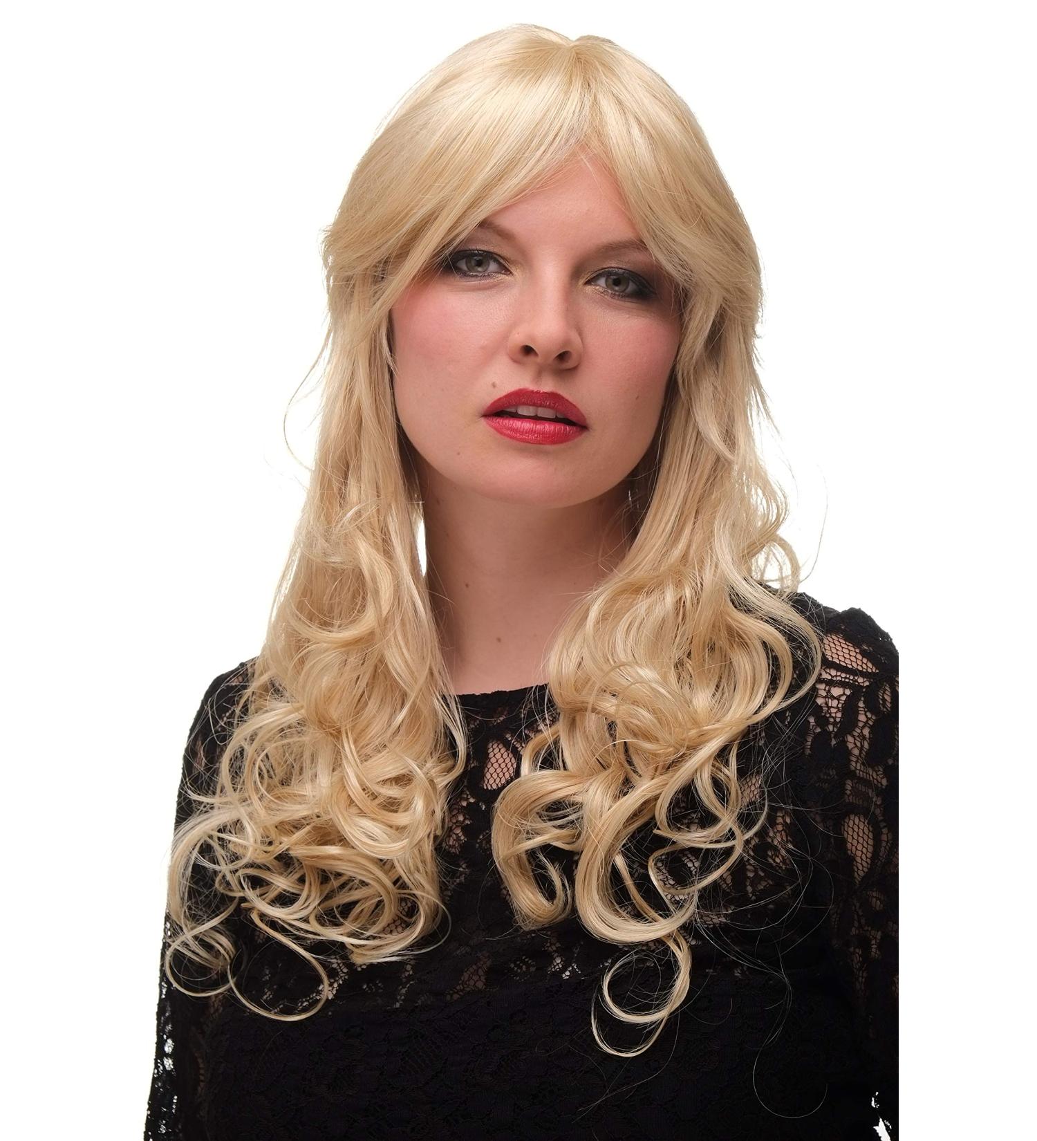 Curly Blonde Wig 60cm - Natural Parting | Style 9319-611 | International Shipping - Buy Online on SooperMarket.com