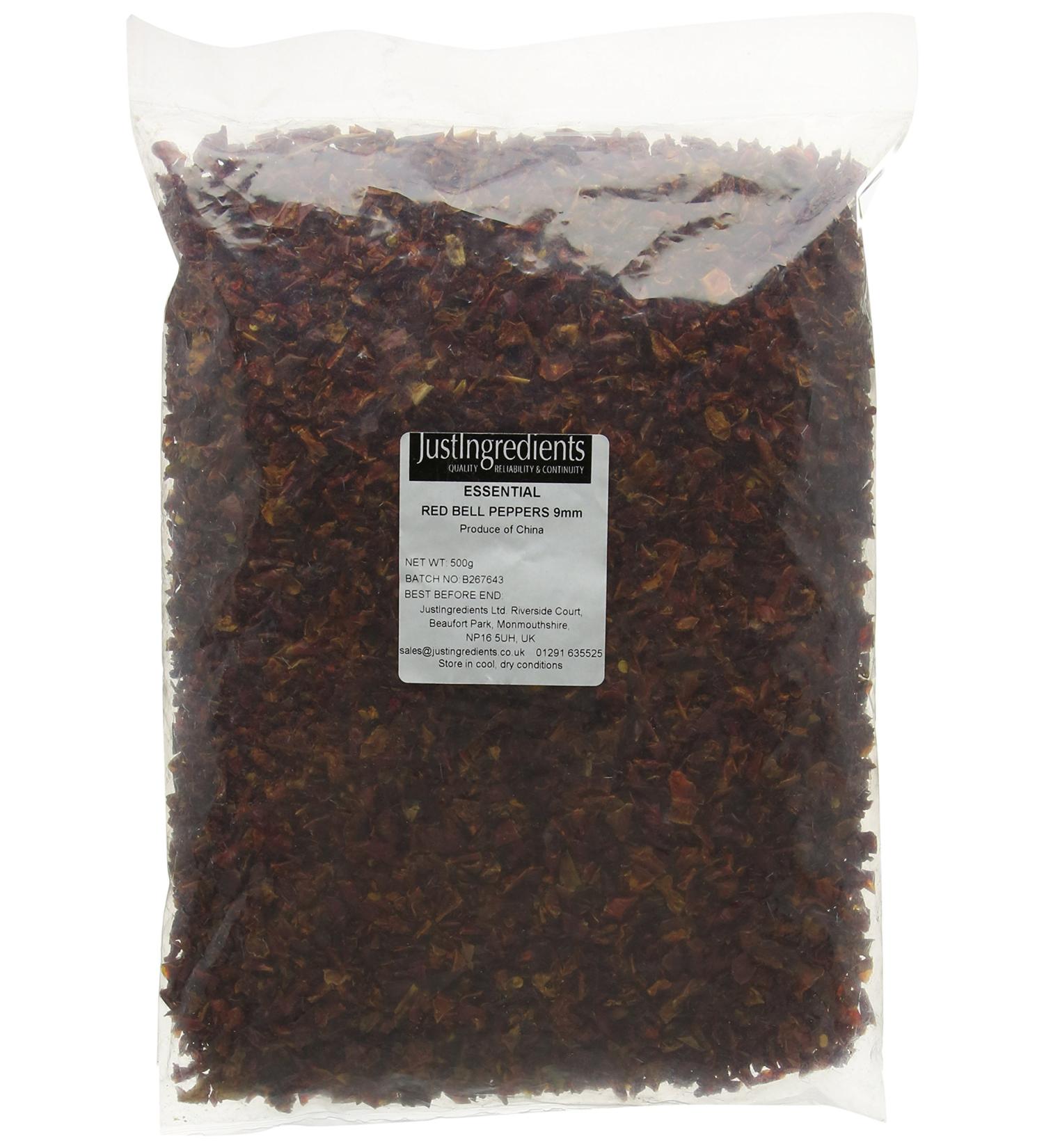 JustIngredients Essentials Red Bell Peppers 500 g - Buy Online on SooperMarket.com