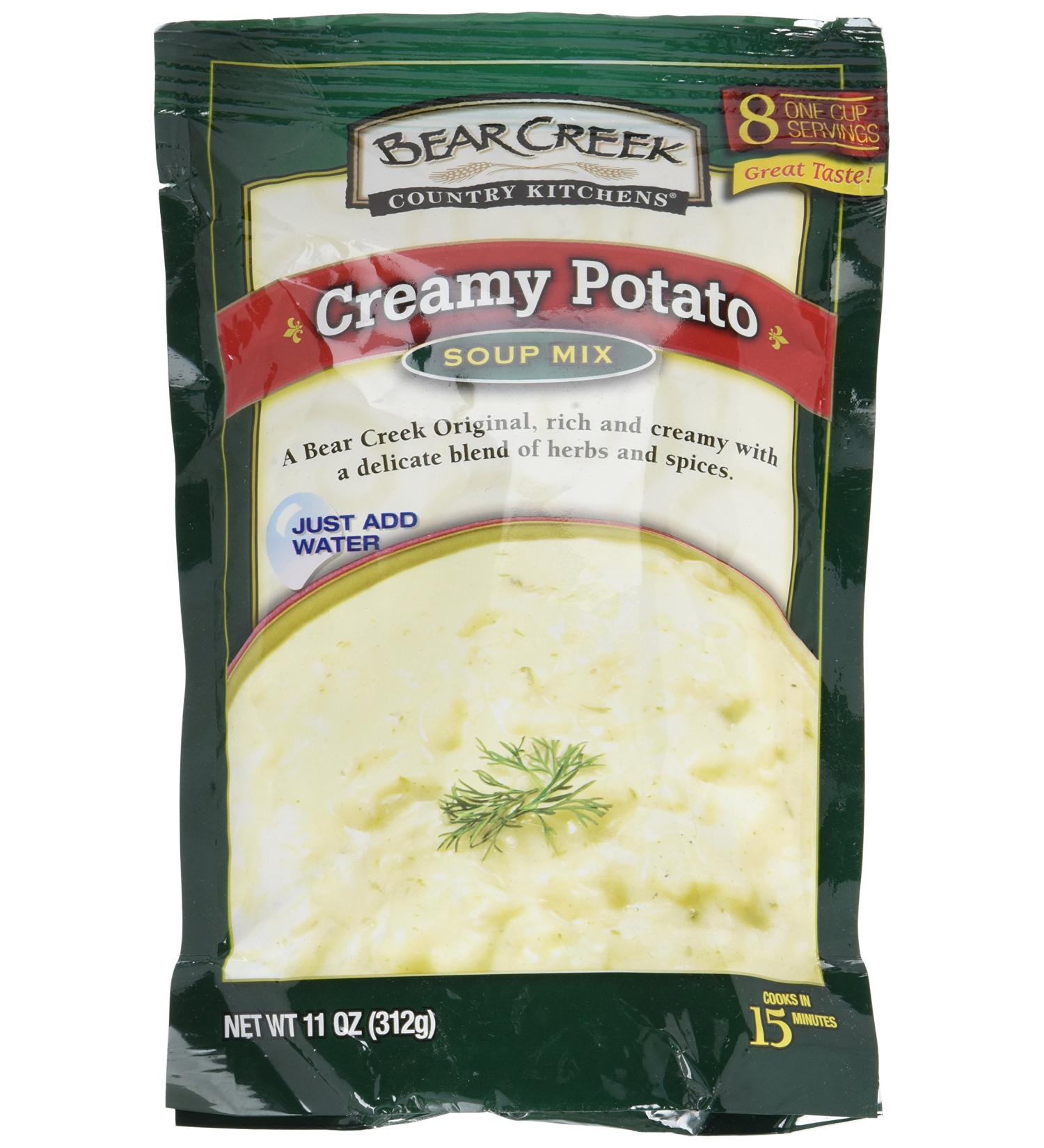 Bear Creek Country Kitchen Creamy Potato Soup Mix - 3 Pack, 11 Ounce Each - Buy Online on SooperMarket.com