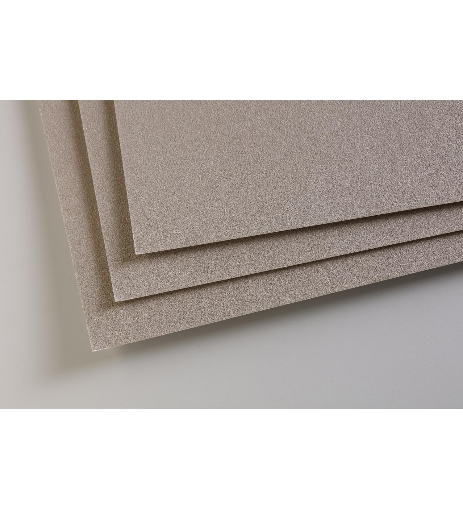 Clairefontaine PastelMat Paper Pack 5 Sheets - 24x32 cm Dark Grey - Buy Online on SooperMarket.com