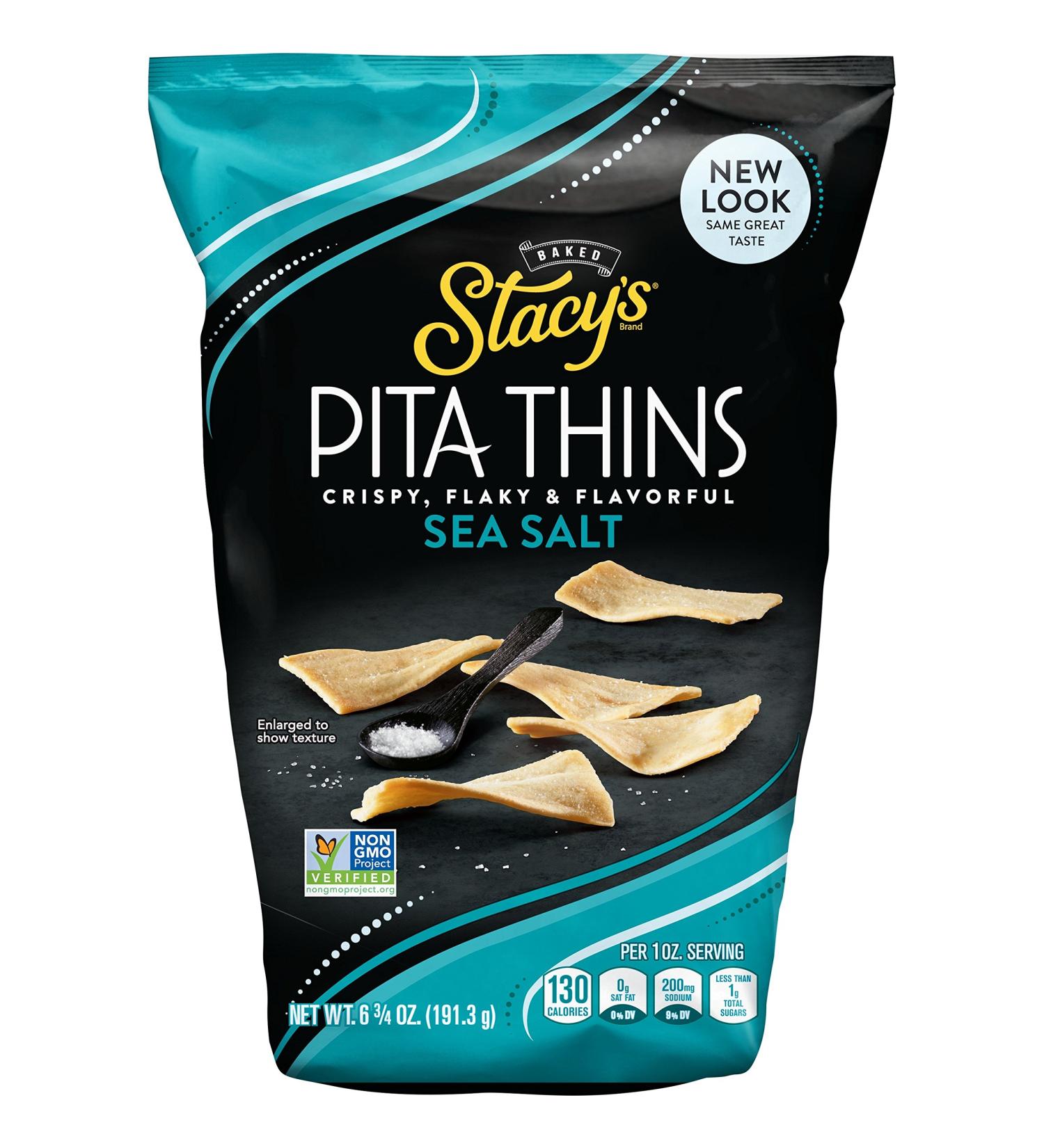 Stacy's Simply Naked Pita Thins 6.75 oz Bag - Buy Online Now! - Buy Online on SooperMarket.com
