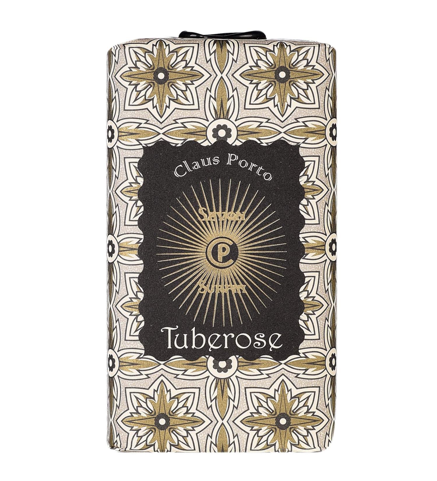 Claus Porto Black Sunburst Tuberose Soap - Unisex Luxury Soap 5.3 oz - International Shipping Available - Buy Online on SooperMarket.com