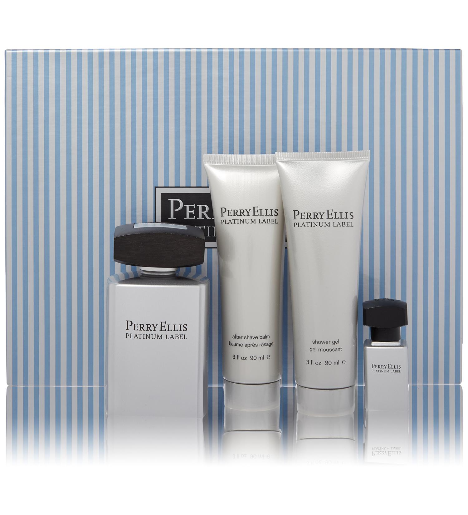 Perry Ellis Platinum Label Men 4 Piece Gift Set - Buy Online on SooperMarket.com