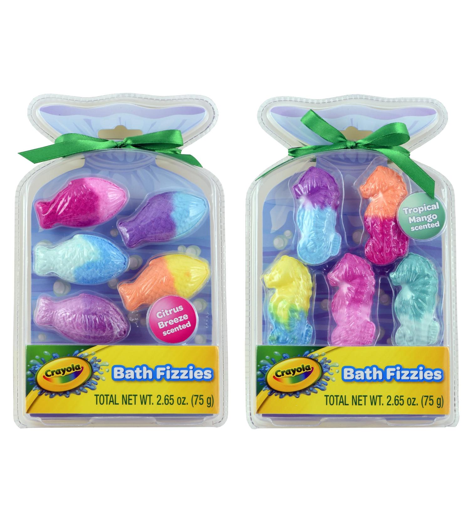 Crayola Bath Fizzies Bundle - Colorful and Fun Kids Bath Bombs - Buy Online on SooperMarket.com