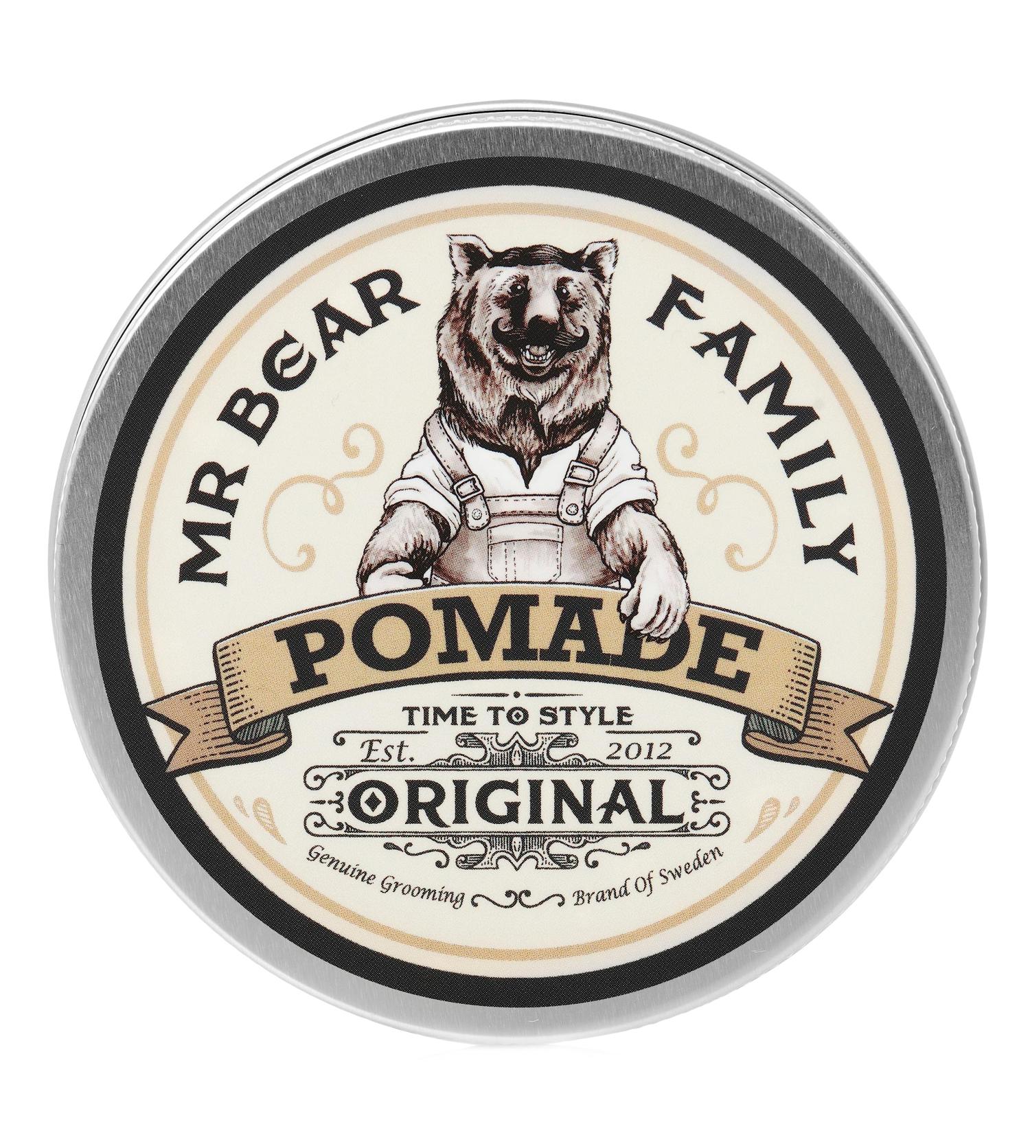 Hair Pomade for Men - Water Based Medium Hold Styling Pomade with Bentonit Clay - Non Greasy Anti Dandruff Texturizing & Natural Shine - 100ml Original - Buy Online on SooperMarket.com
