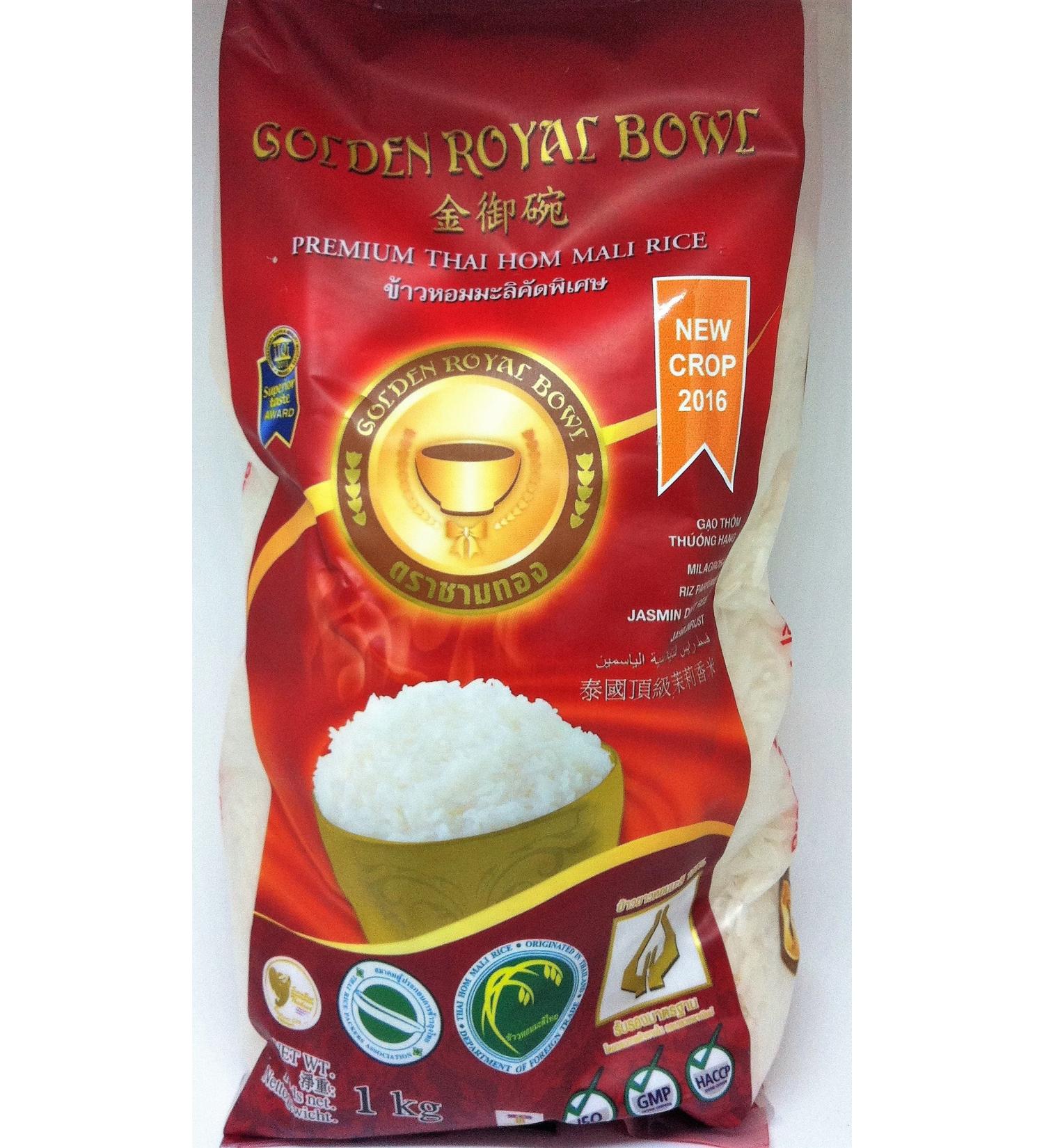 Golden Bowl Thai Hom Mali Rice 1kg