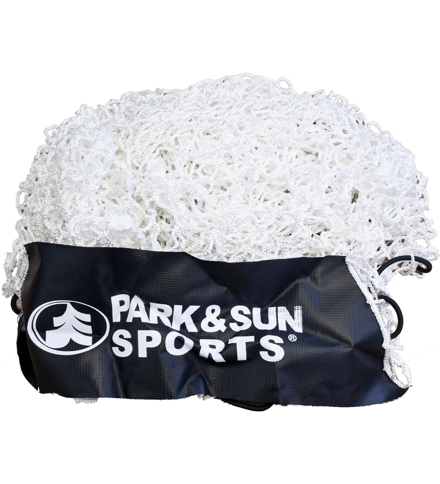 Park & Sun Sports Bungee-Slip-Net Replacement Nylon Lacrosse/Soccer Goal Net - White (6' x 6' x 7') - Buy Online on SooperMarket.com