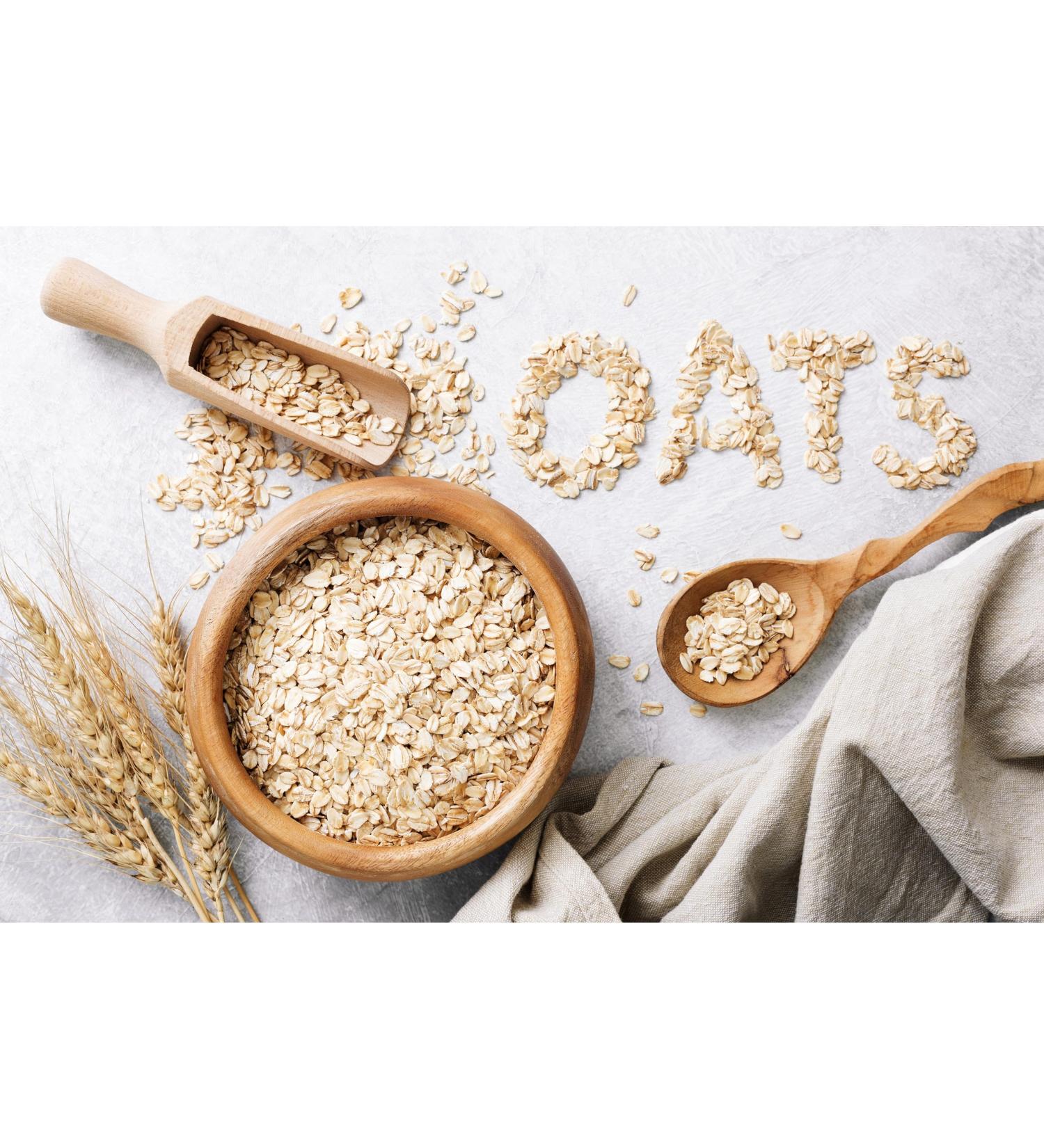 Confectious Gluten-Free Rolled Scottish Oats 100% Natural No additives or Preservatives for Porridge & Cooking 1kg - Buy Online on SooperMarket.com