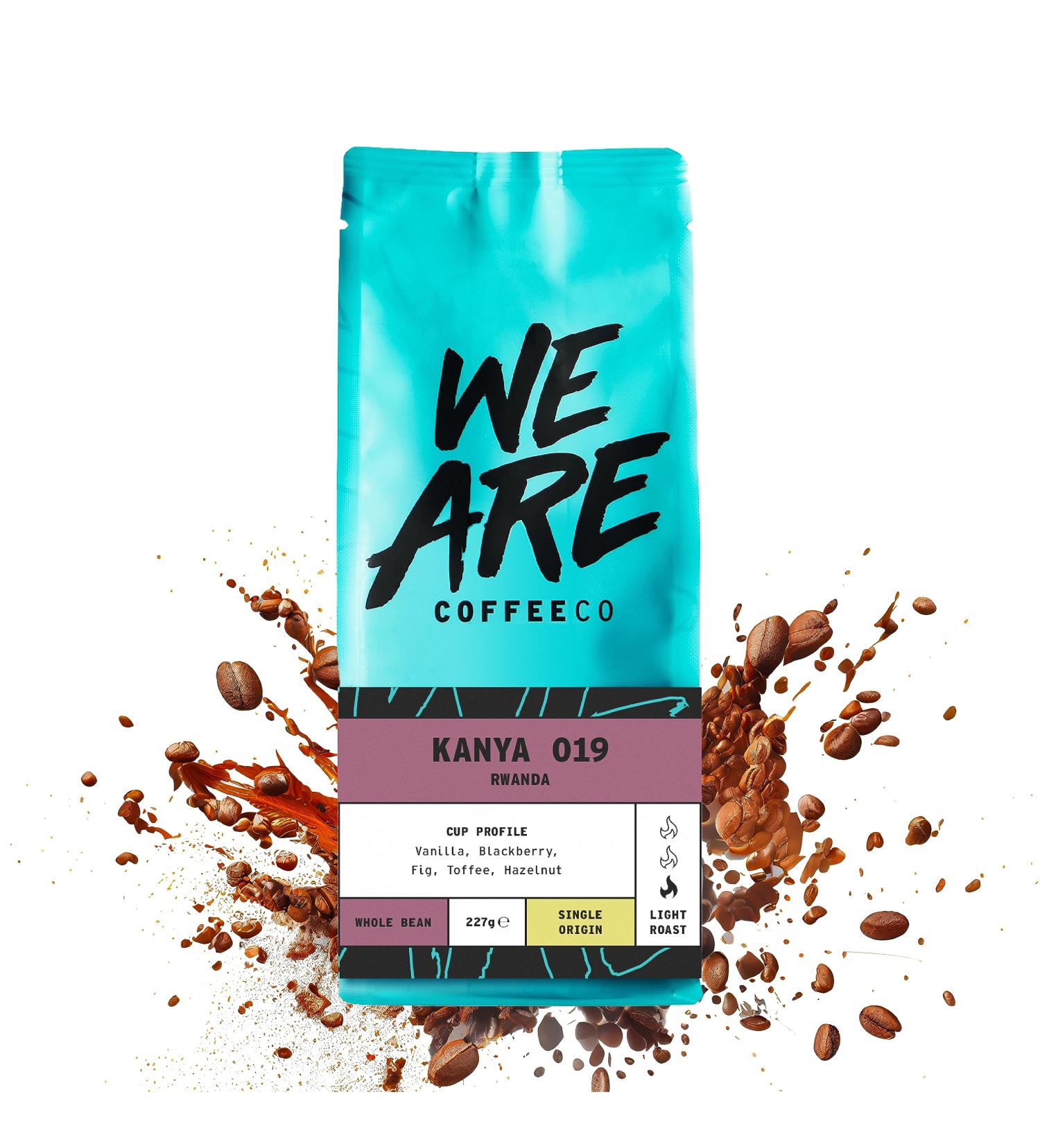 Coffee Beans 227g Bag Whole Bean Coffee Rwanda Coffee Beans Nuts & Fruits Notes 100% Arabica Light Roast Speciality Freshly Roasted Single Origin (We Are Coffee Co) Whole Bean 227 g (Pack of 1) - Buy Online on SooperMarket.com