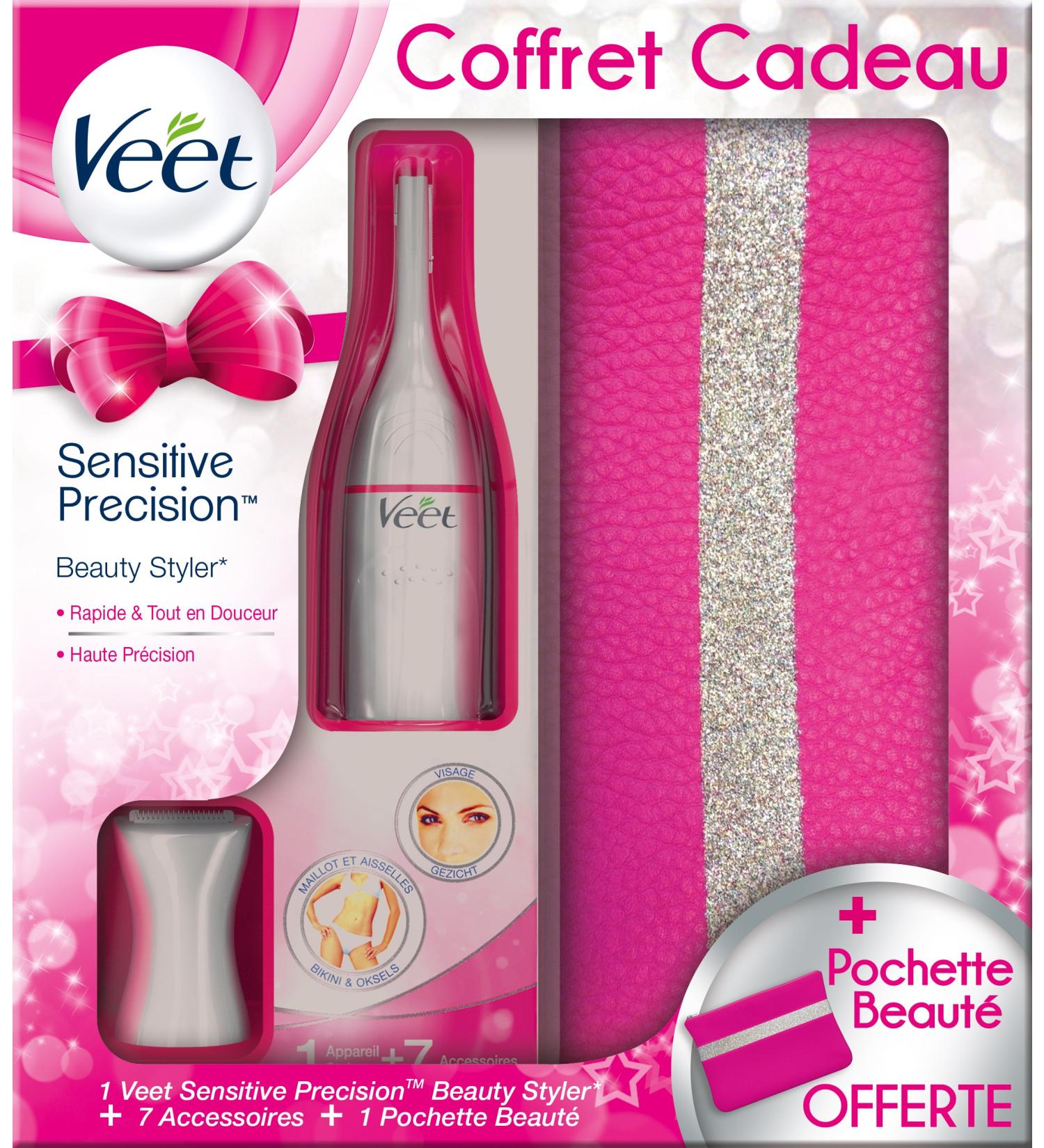 Veet Sensitive Pr cision Set with Case - Perfect for Hair Removal | International Shipping Available - Buy Online on SooperMarket.com