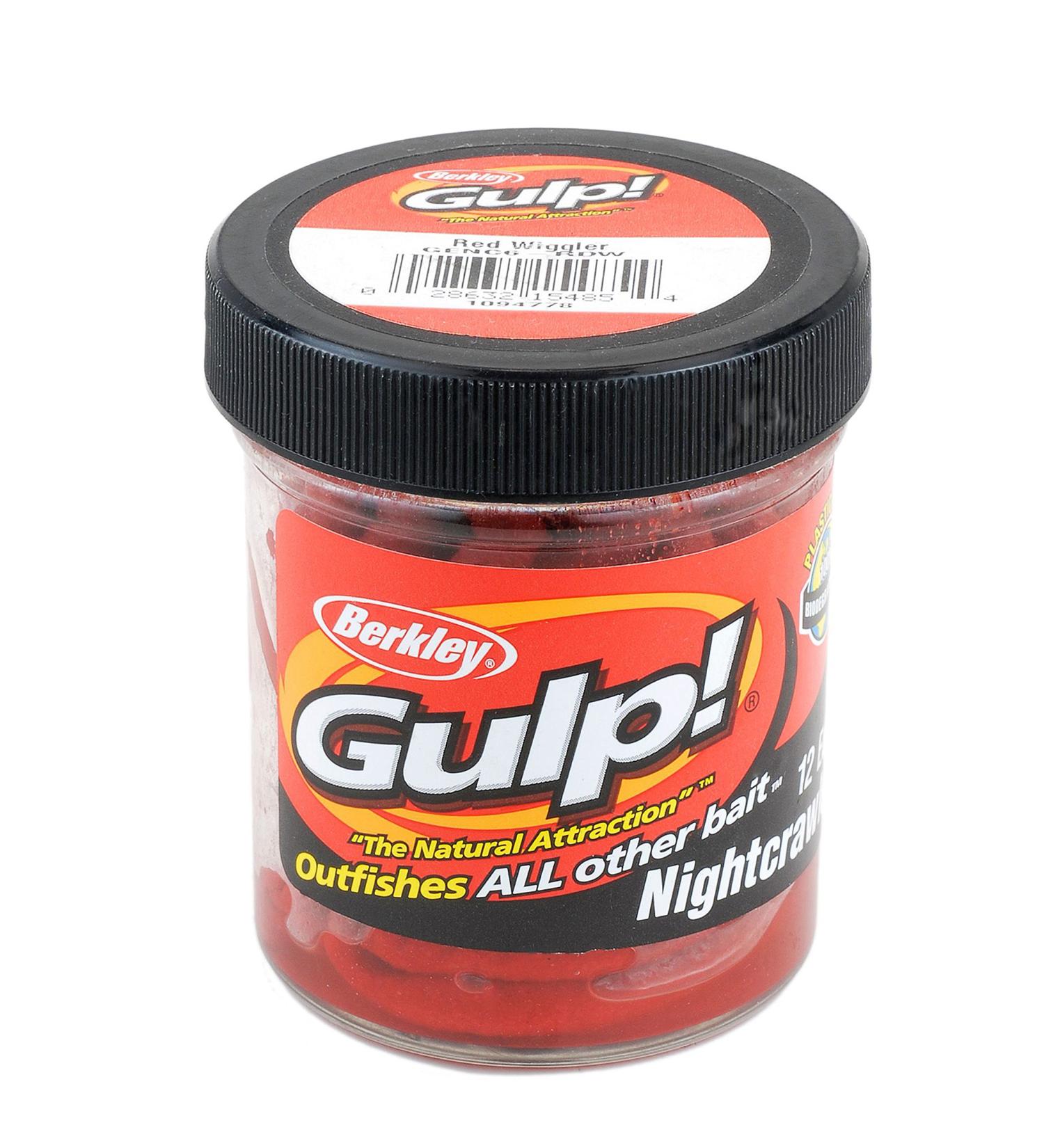 Berkley Gulp! Extruded Nightcrawlers Red Wiggler