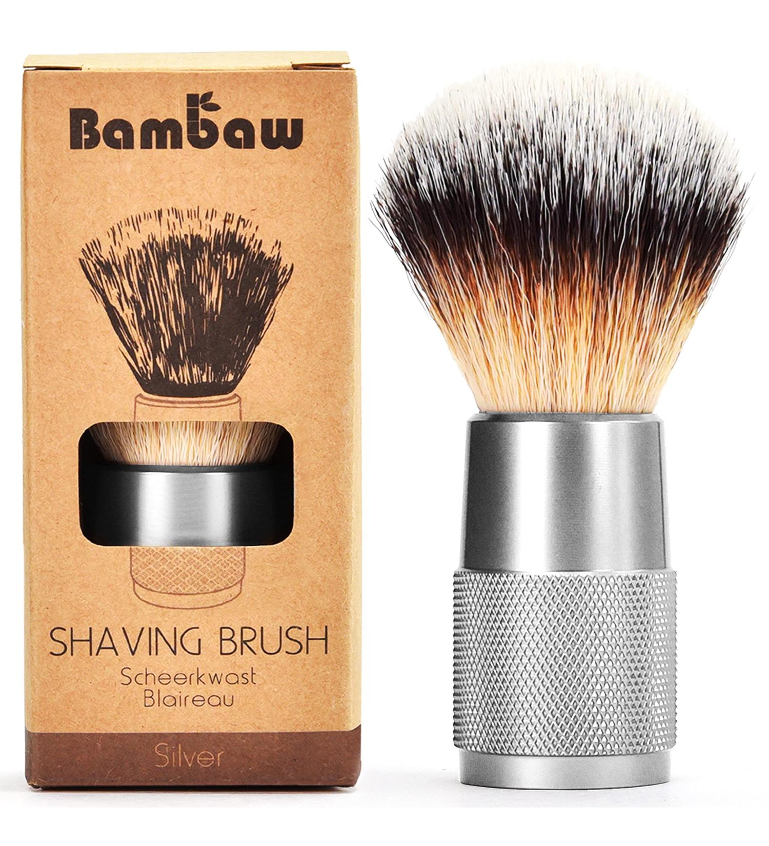 Buy Bamboo Vegan Razor Brush - Eco-Friendly Shaving Accessories for Men & Women | Travel-Friendly & Synthetic | Shop Now at BAMBaw - Buy Online on SooperMarket.com