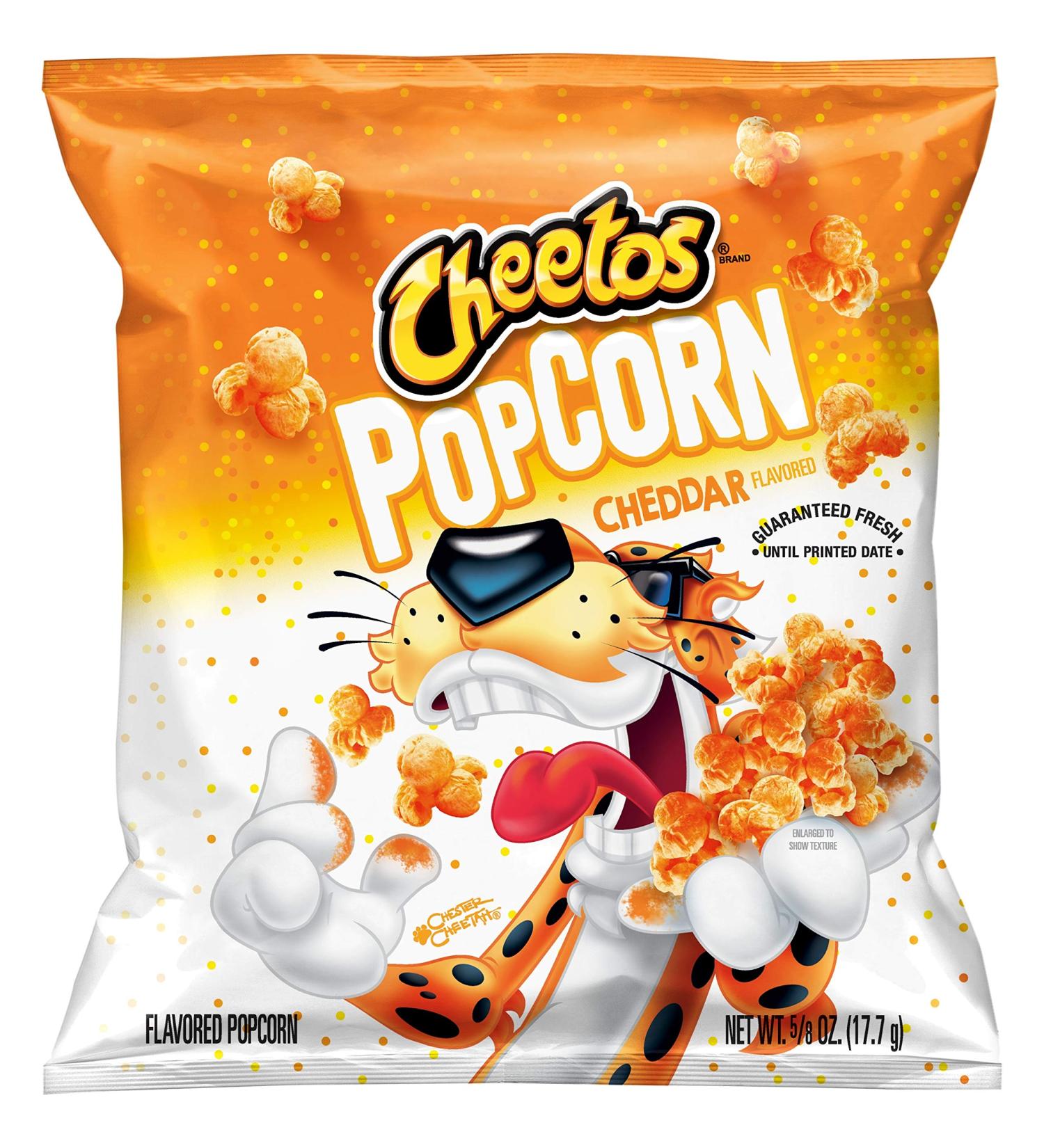 Cheetos Popcorn Cheddar 0.625oz Bags - 40 Pack | Crunchy Snack Treat - Buy Online on SooperMarket.com