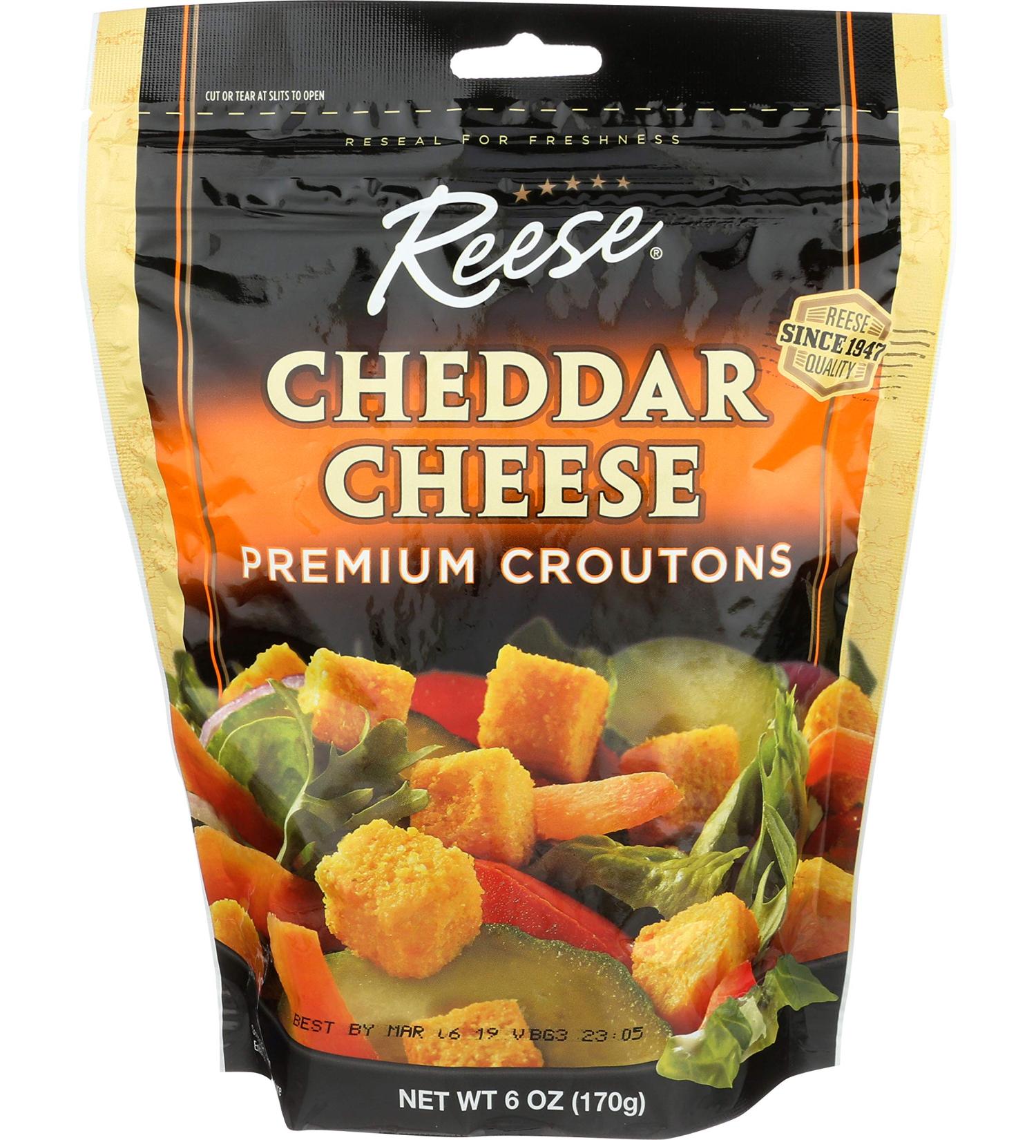 Reese Cheddar Cheese 6-Oz (Pack of 12) | Premium Quality, Great Taste - Buy Online on SooperMarket.com