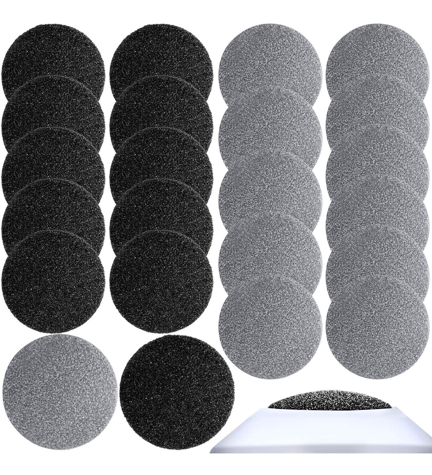 20-Piece Regular Coarse Replacement for Electric Foot File - Callus Remover Hard Skin Eliminator - Buy Online on SooperMarket.com
