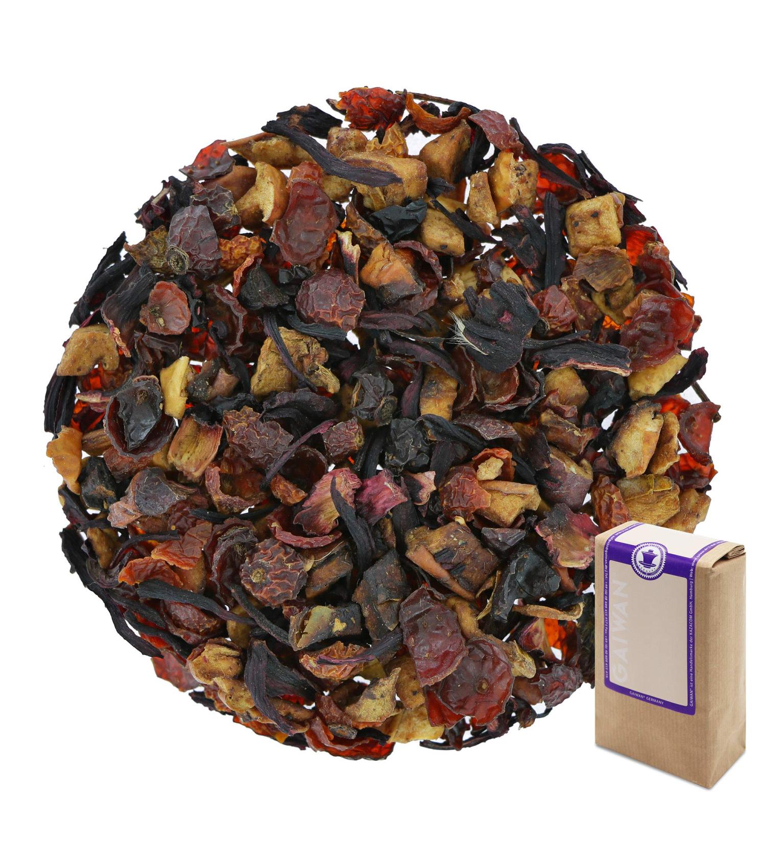 No. 1423: Fruit tea loose leaf "Apple Cream Brittle" - 250 g (8.82 oz) - GAIWAN GERMANY - rose hip apple hibiscus brittle 250g - Buy Online on SooperMarket.com