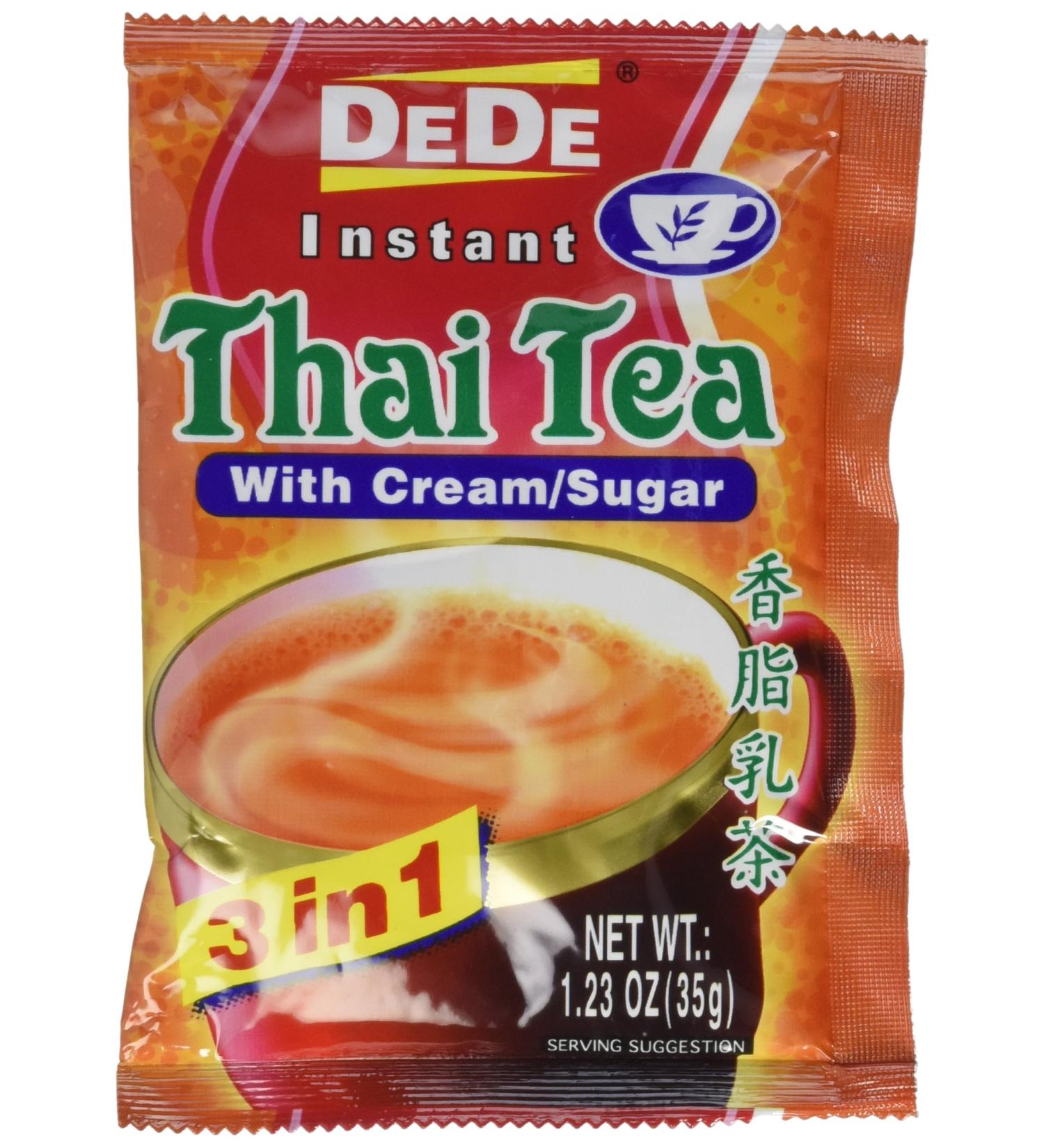 Unknown DEDE Instant Thai Tea Drink with Sugar - 14.76 Ounce - Buy Online on SooperMarket.com