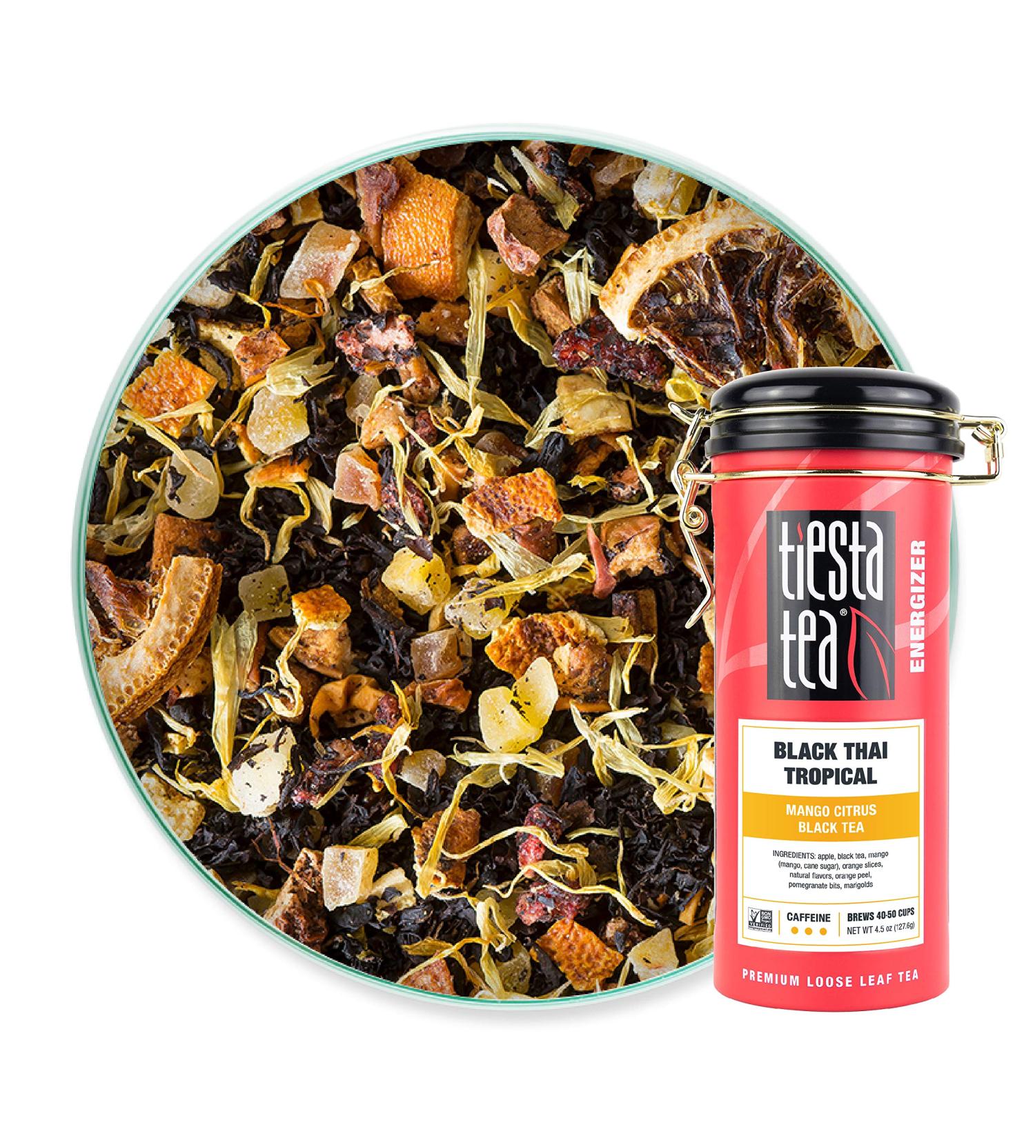 Tiesta Tea Premium Black Thai Tropical Loose Leaf Tea - 4.5 oz - Buy Online on SooperMarket.com