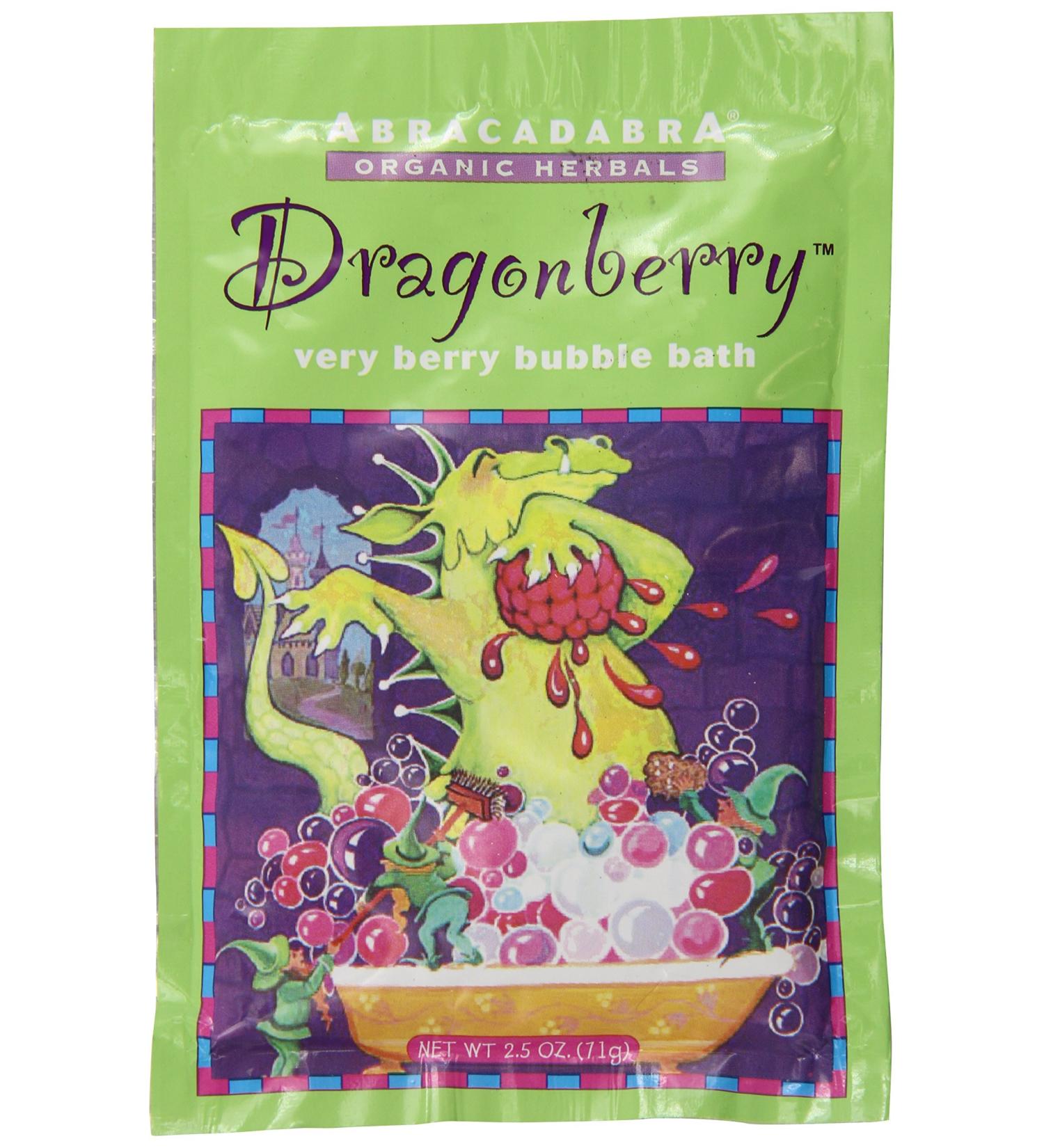 Buy Abracadabra Organic Herbals Dragonberry Very Berry Bubble Bath - 2.5 Ounce | Premium International Shipping - Buy Online on SooperMarket.com