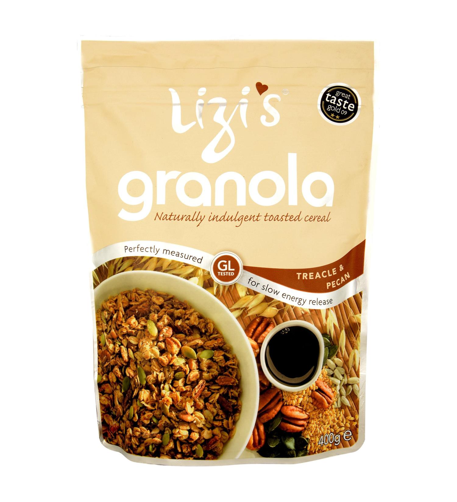 Lizi's Treacle & Pecan Granola 400g