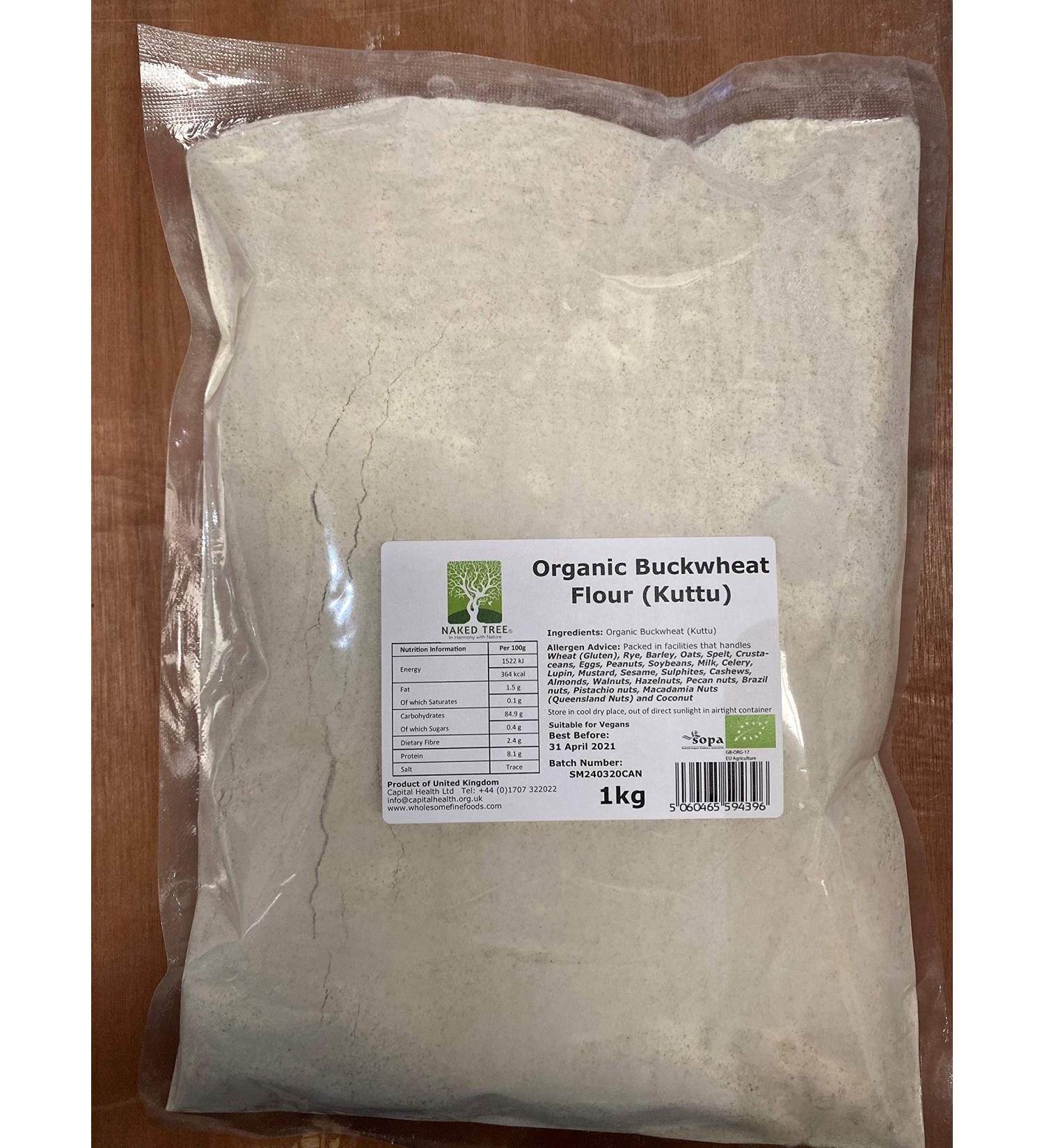 Organic Buckwheat Flour (Kuttu) 1kg