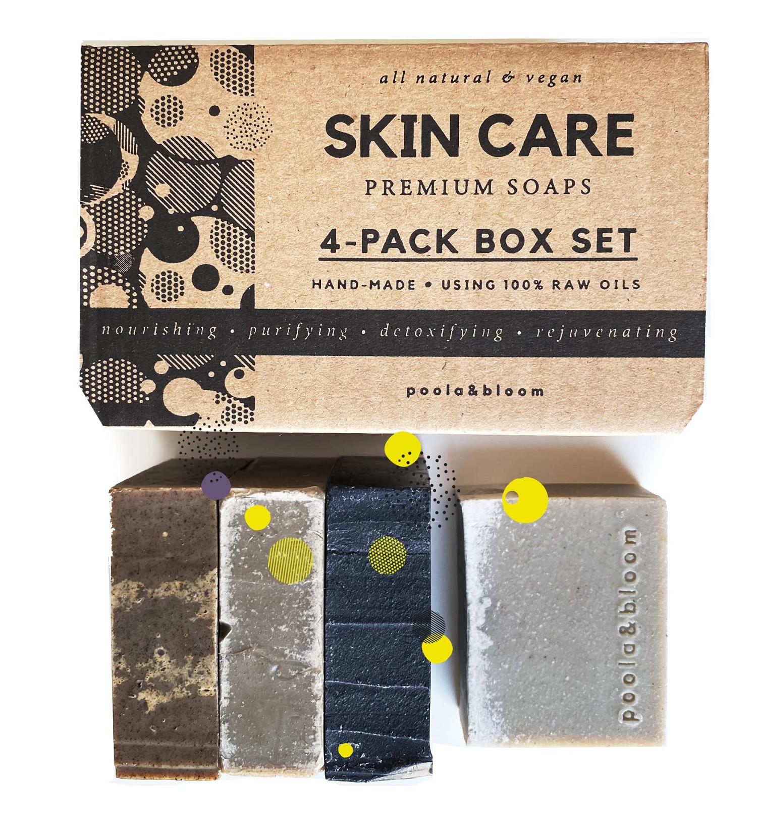 Men's Shower Gel Collection - Natural Black Detox Soap | Palm Oil-Free Solid Gel for Nourishing Care & Cleansing - Buy Online on SooperMarket.com