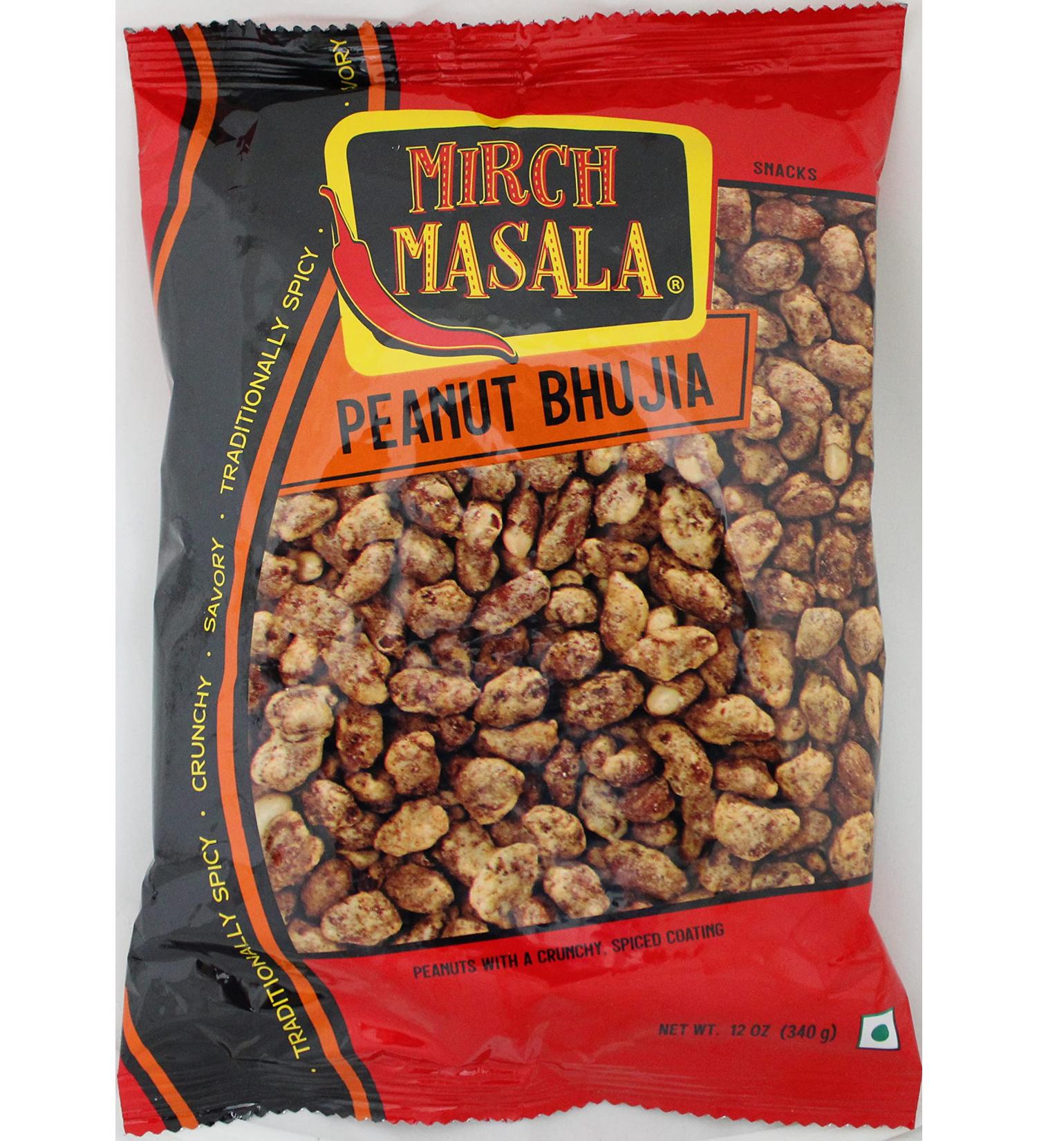 Mirch Masala Snacks Peanut Bhujia 12oz. - Buy Online on SooperMarket.com