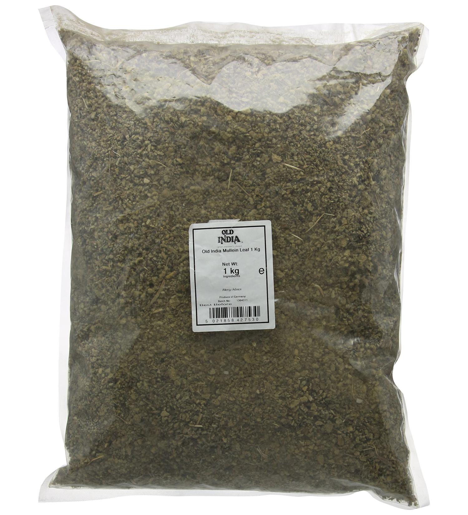 Old India Mullein Leaf 1kg 1 kg (Pack of 1)