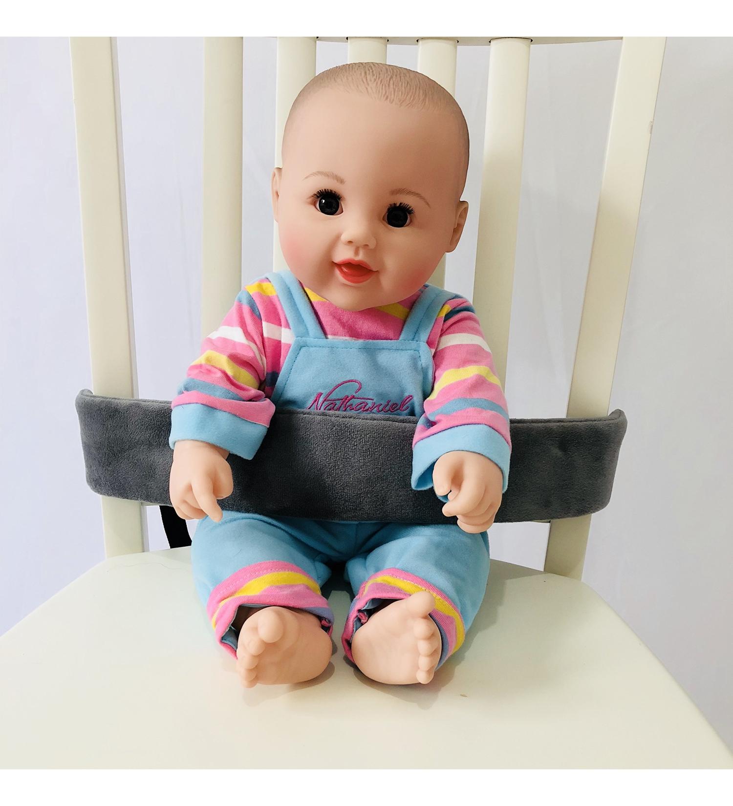 Universal Baby Chair Strap - Highchair Harness for Seating Infant & Toddler (Grey) - Buy Online on SooperMarket.com