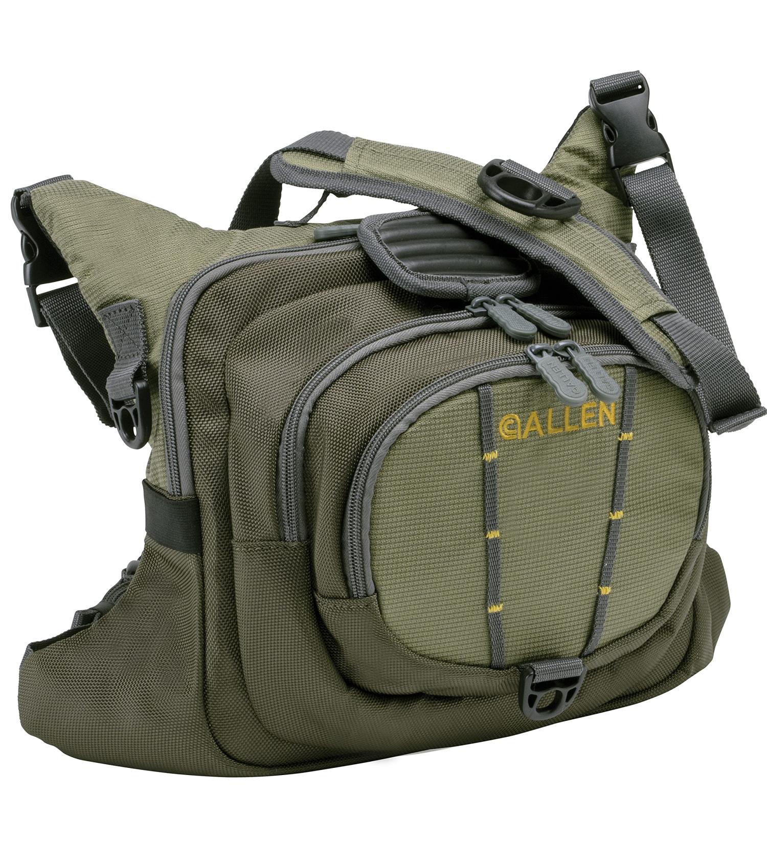 Allen Boulder Creek Fishing Chest Pack Olive - Premium Fishing Gear - Buy Online on SooperMarket.com