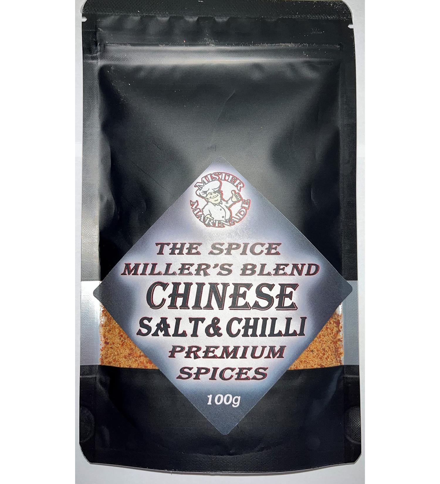 Spice Millers Blend 100g: Premium Salt & Pepper Mix - Syn Free & Low Syn Seasonings for Chinese Salt & Chilli - Buy Online on SooperMarket.com
