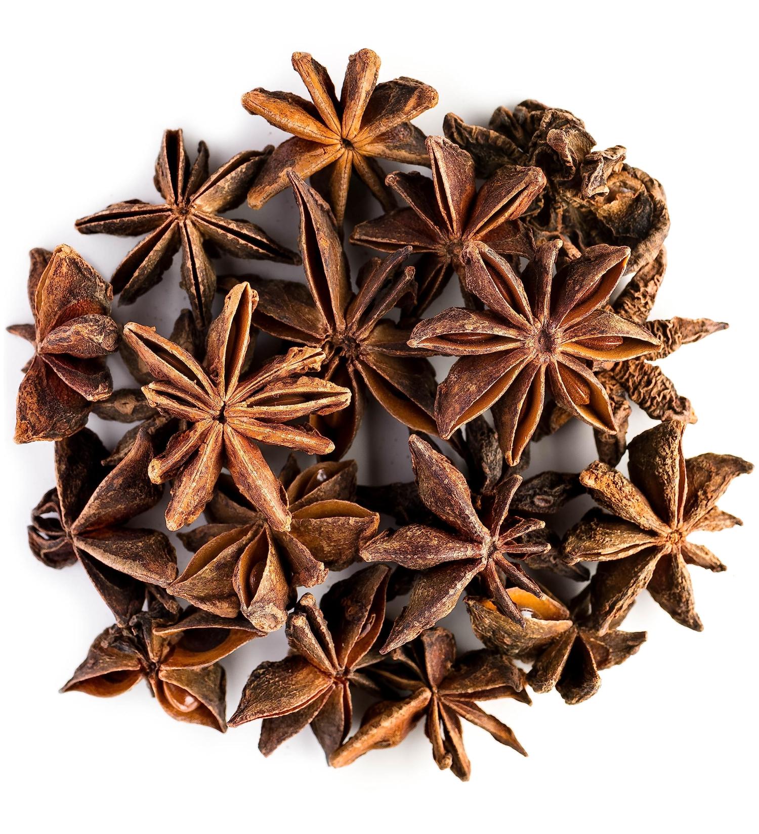 Organic Anise Star Seed Tea - Illicium Verum Herbal Infusion 200g - Buy Online on SooperMarket.com