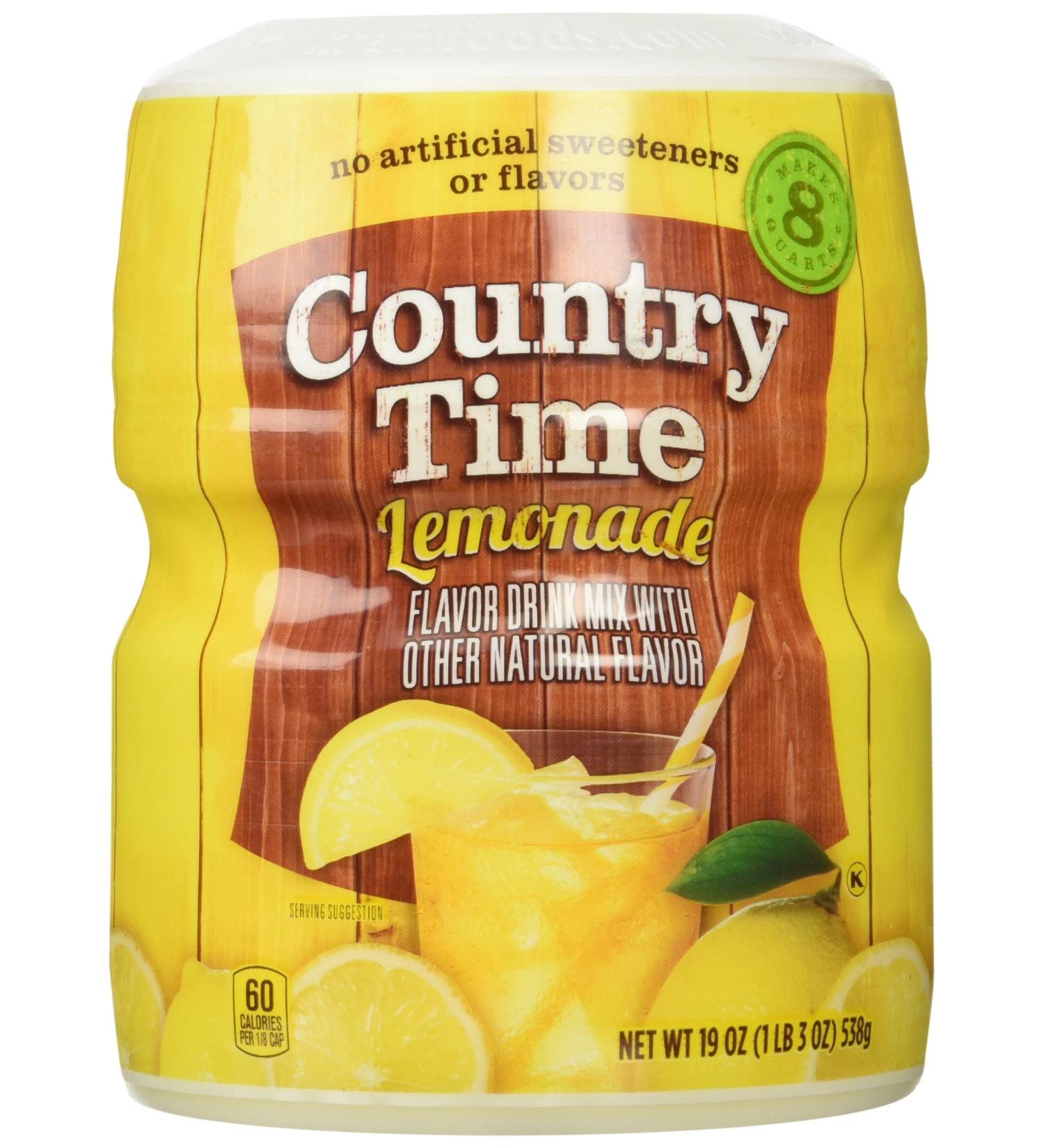 Country Time Lemonade Mix 19 oz - Buy Online on SooperMarket.com