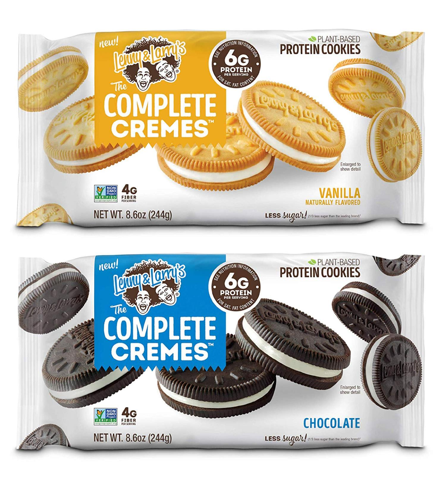Vegan Protein Sandwich Cookies Variety Pack - Vanilla & Chocolate - Non GMO, Low Sugar, Plant Based Protein - Adventure Box - Buy Online on SooperMarket.com