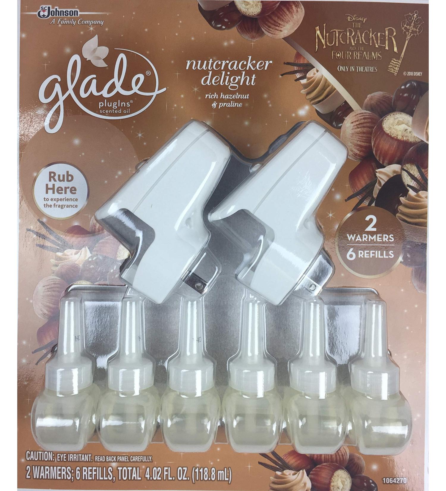 Glade Plugins Nutcracker Delight 2 Warmers 6 Refills Disney The Nutcracker and the Four Realms Edition