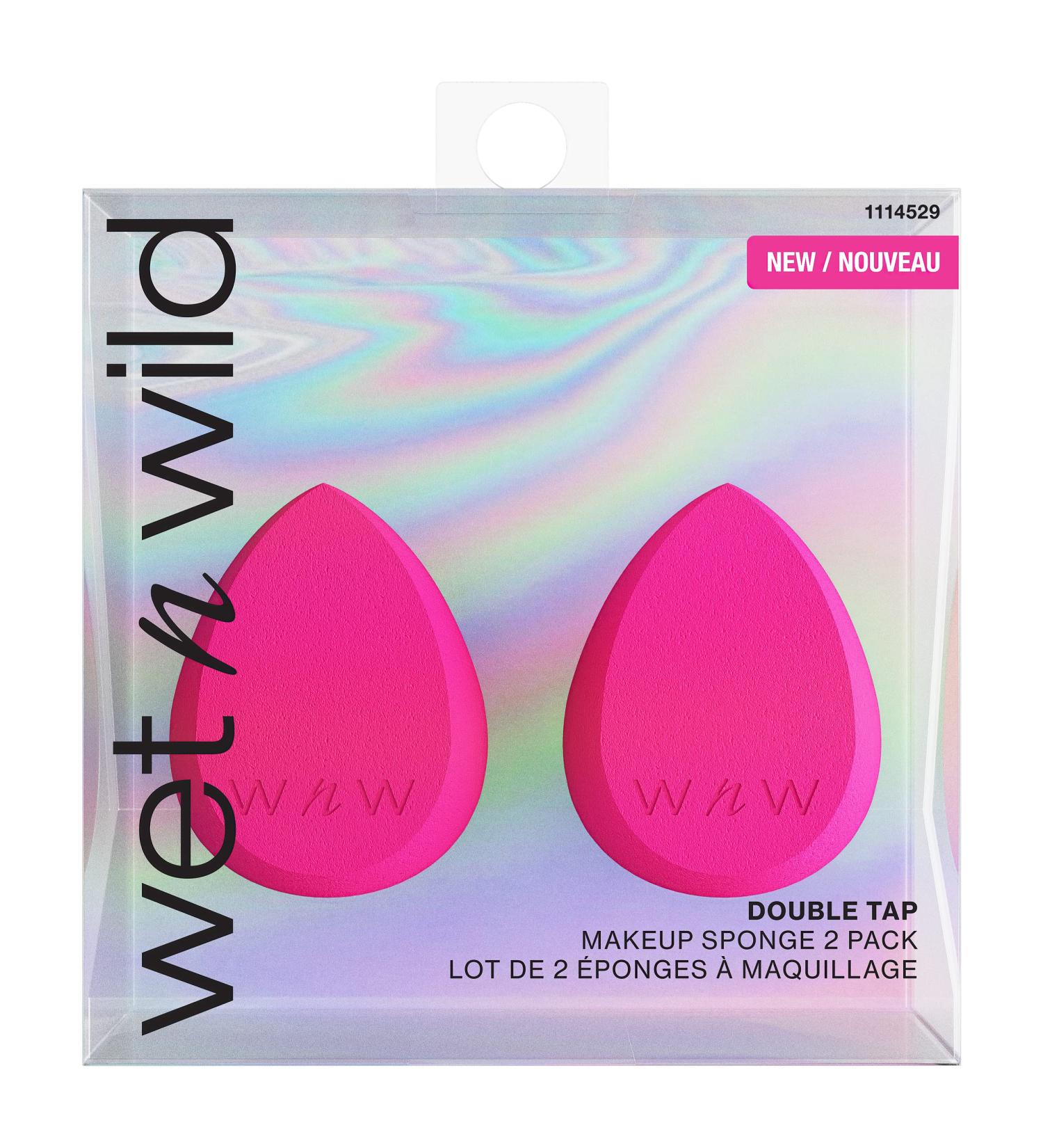 Double Tap Makeup Sponge Set - Vegan & Cruelty-Free Blender for Liquid, Cream, and Powder Makeup - 2 Pack - Buy Online on SooperMarket.com