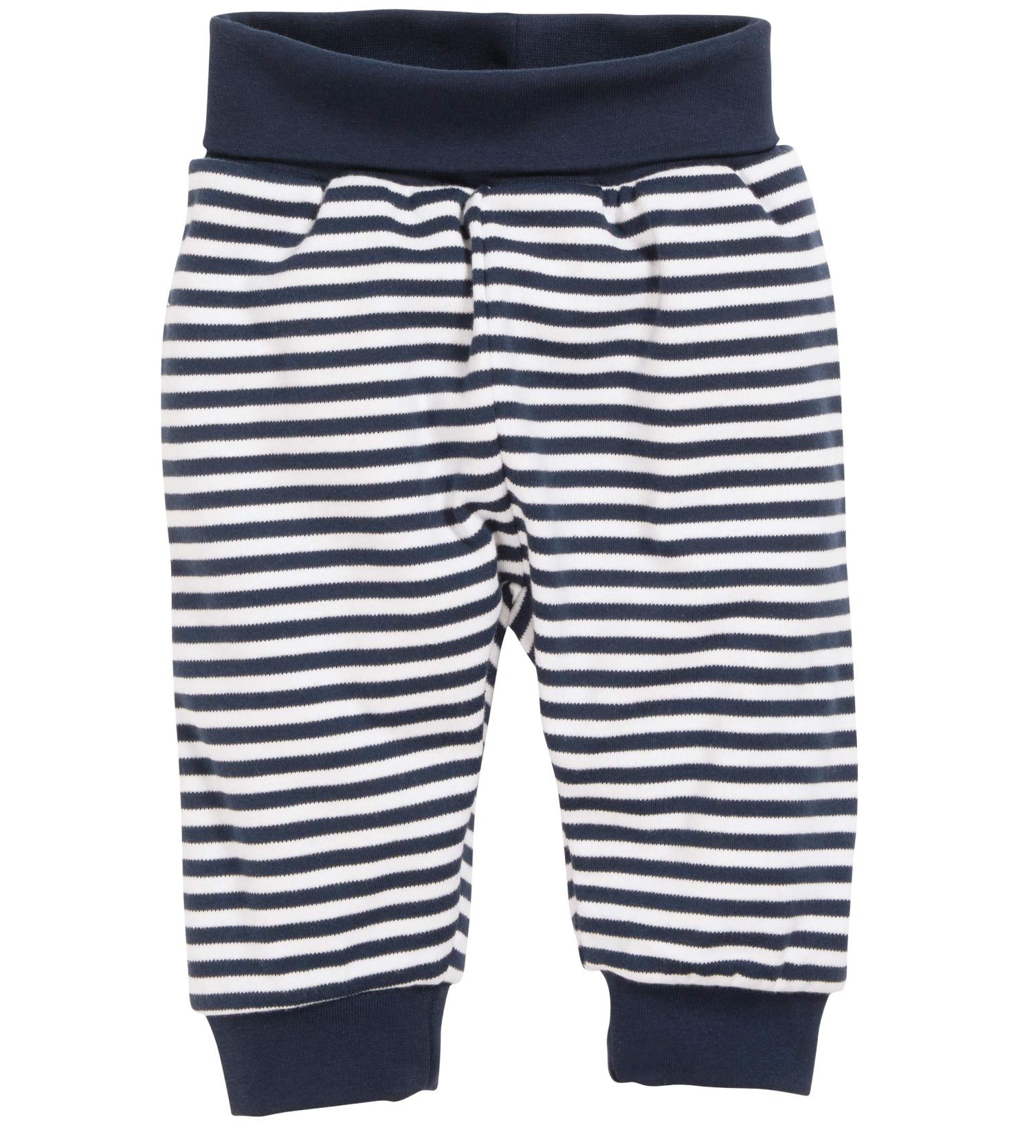 Playshoes Unisex Kid's Baby-Pumphose Sweat Jogging Pants 86 Navy Stripes