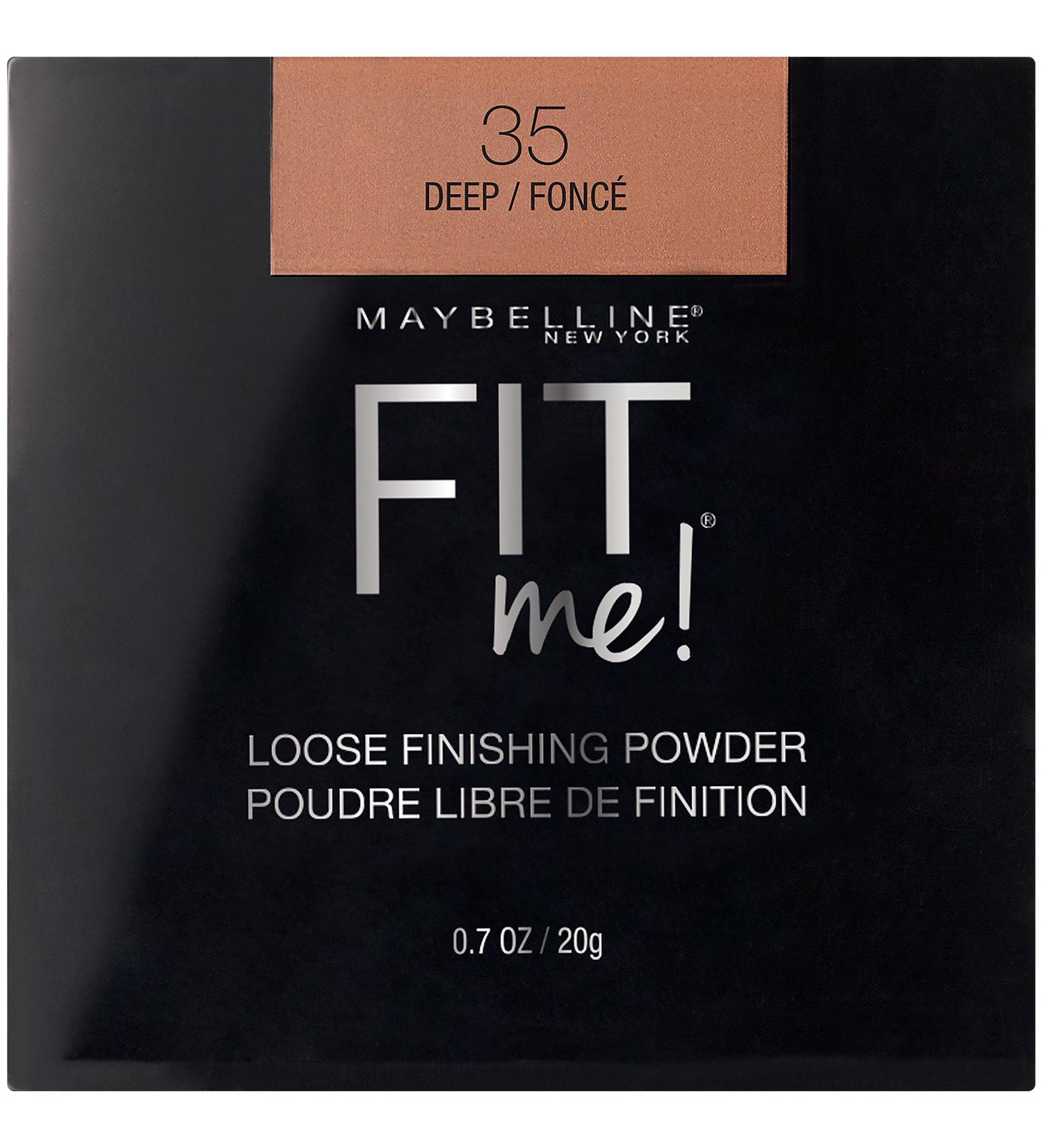 Buy Maybelline Fit Me Loose Finishing Powder Deep - 0.7 Oz | International Shipping Available - Buy Online on SooperMarket.com