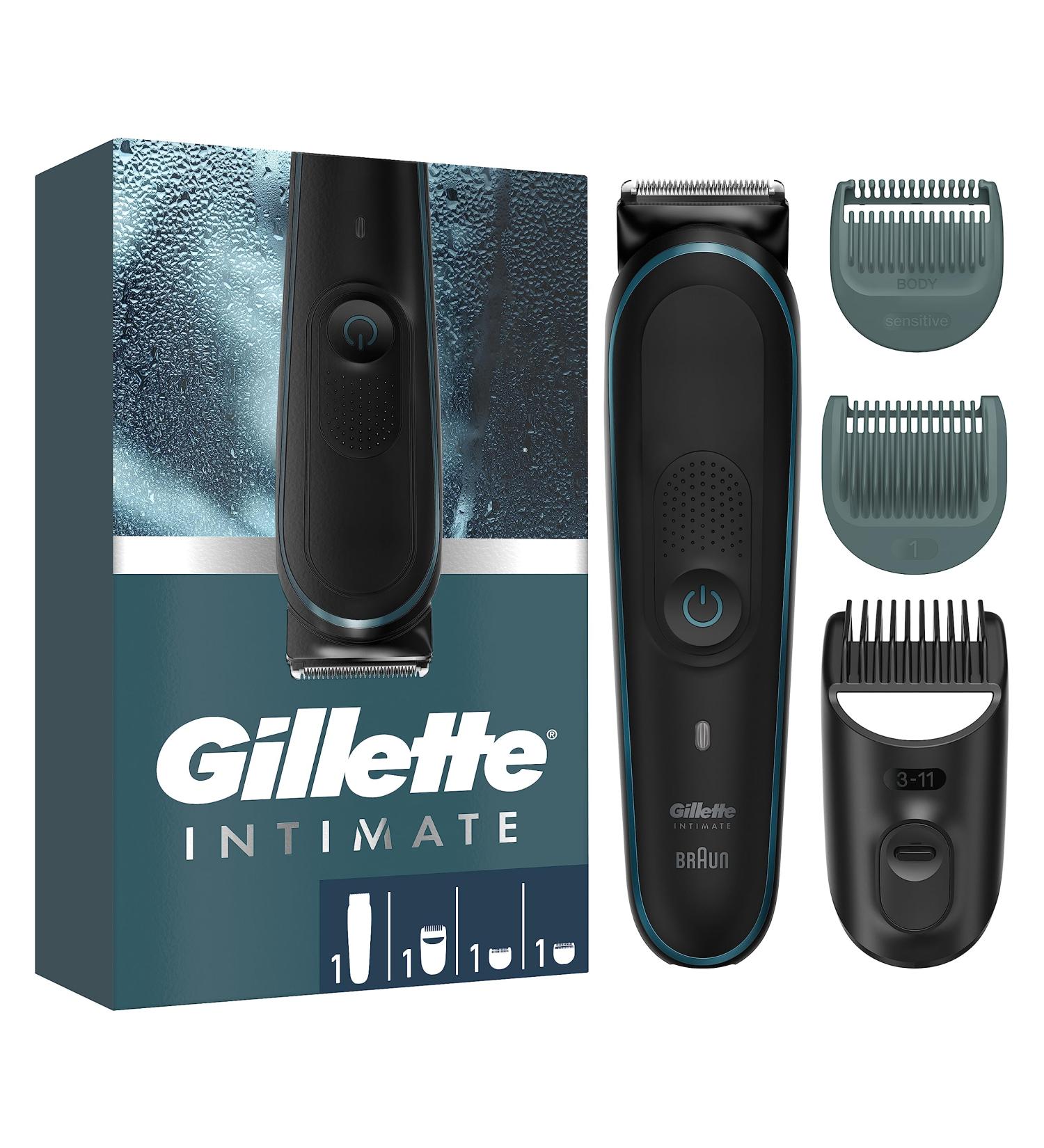 Buy Gillette Intimate Trimmer i5 for Men - Waterproof Wireless Skinfirst Razor for Genital Grooming - Optimal for Wet & Dry Use - Buy Online on SooperMarket.com