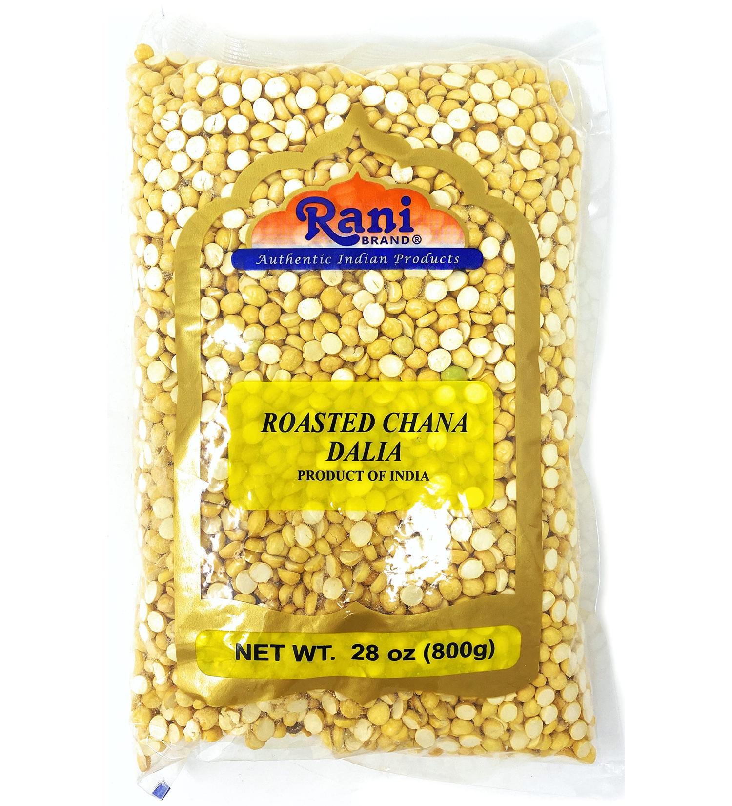 Rani Daliya Split Chickpeas (Roasted), 800g (28oz) - All Natural, Vegan, Indian Origin - Buy Online on SooperMarket.com