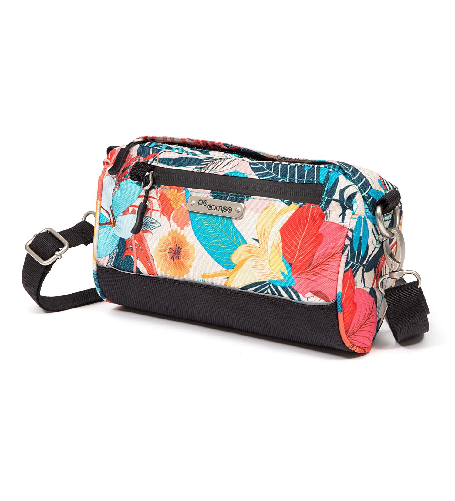 Po Campo Kinga Handlebar Bag 2 - Waterproof Front Mount Bike Bag & Crossbody Convertible - Flora - Buy Online on SooperMarket.com