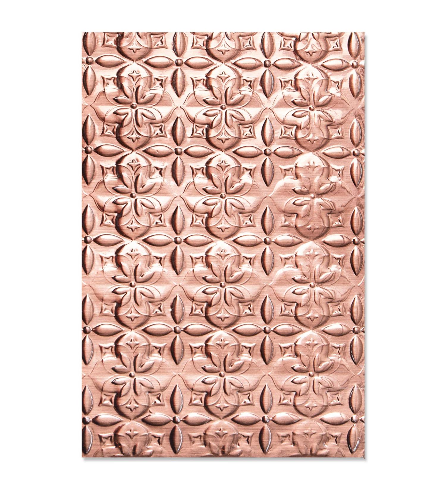 Sizzix 3-D Textured Impressions Embossing Folder - Multicolor Adorned | Shop Now - Buy Online on SooperMarket.com